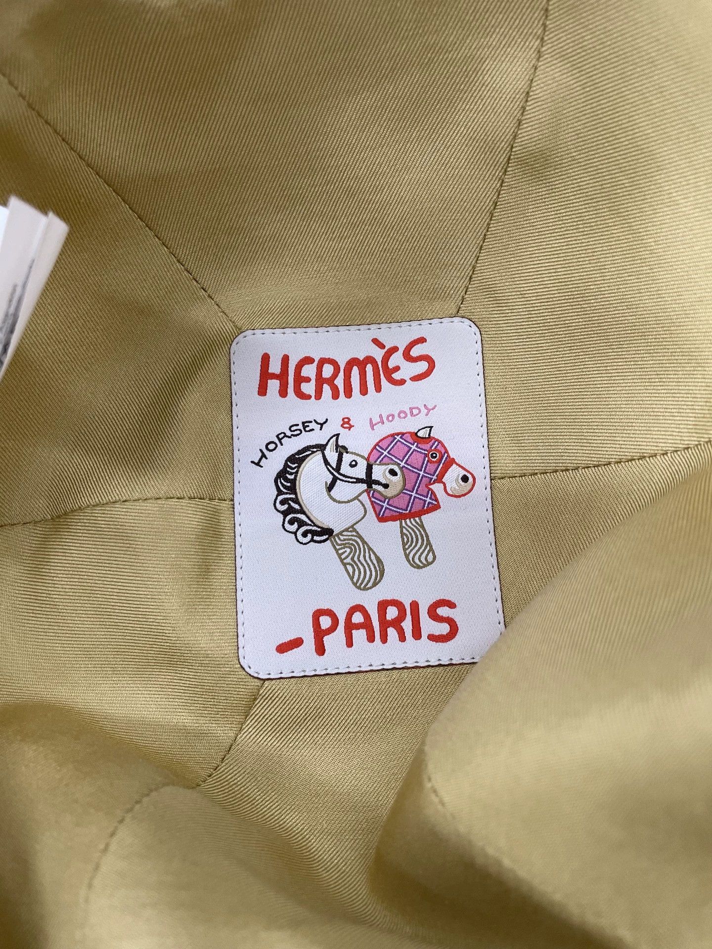 Hermes Hermes Khaki Pig Nose Shell Baseball Cap 58 Size ONE SIZE - 6 Thumbnail