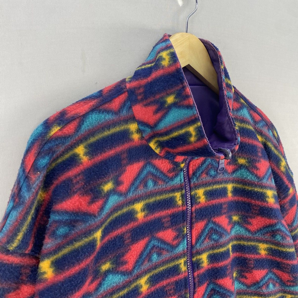 Japanese Brand Vintage C.W.Gear Riversible Navajo Bomber Jacket Size US L / EU 52-54 / 3 - 2 Thumbnail