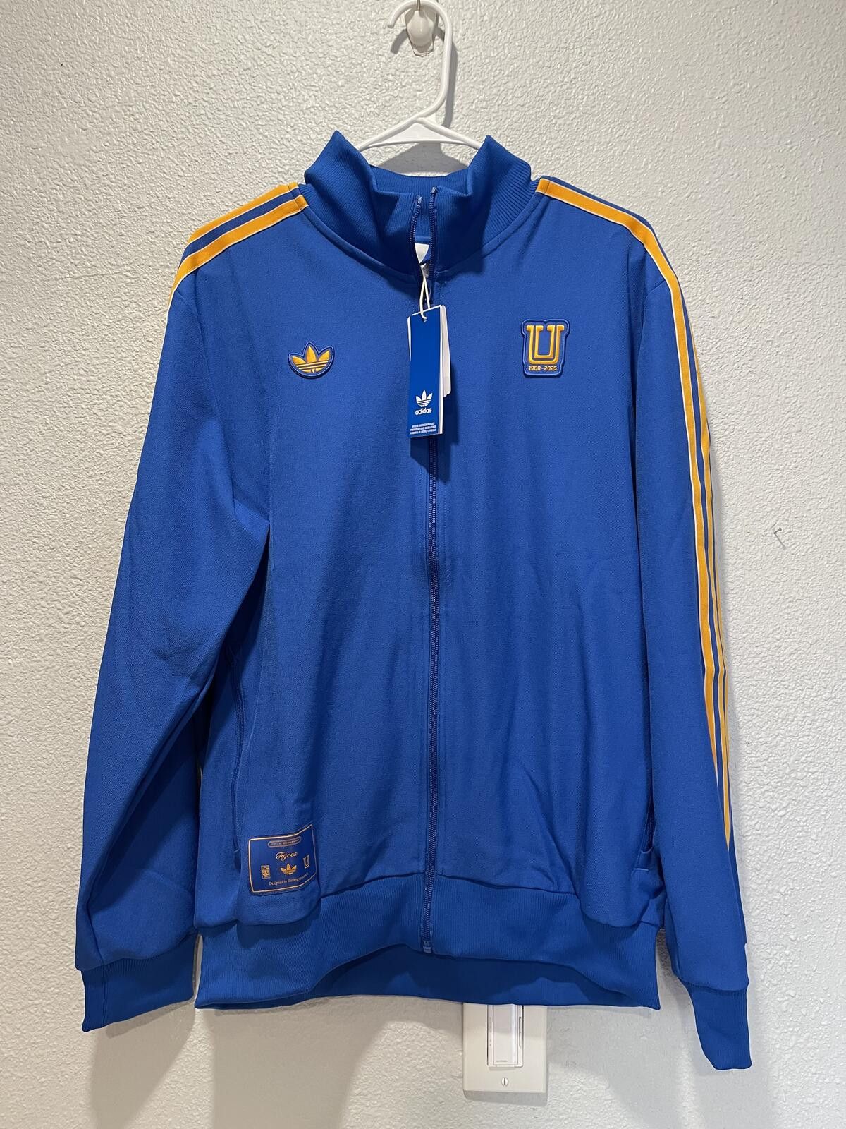 Adidas Tigres UANL adidas Terrace Icons Full-Zip Track Jacket L Size US L / EU 52-54 / 3 - 1 Thumbnail