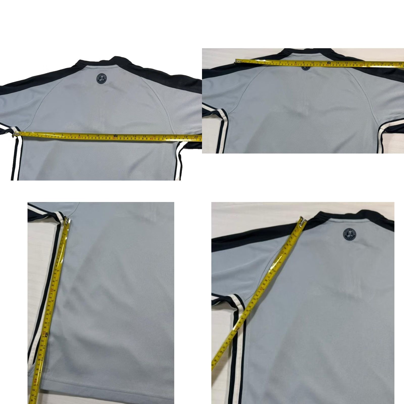 Adidas Adidas Roland Garros Men’s Light Blue 1/4 Zip Tennis Shirt M Size US M / EU 48-50 / 2 - 8 Thumbnail