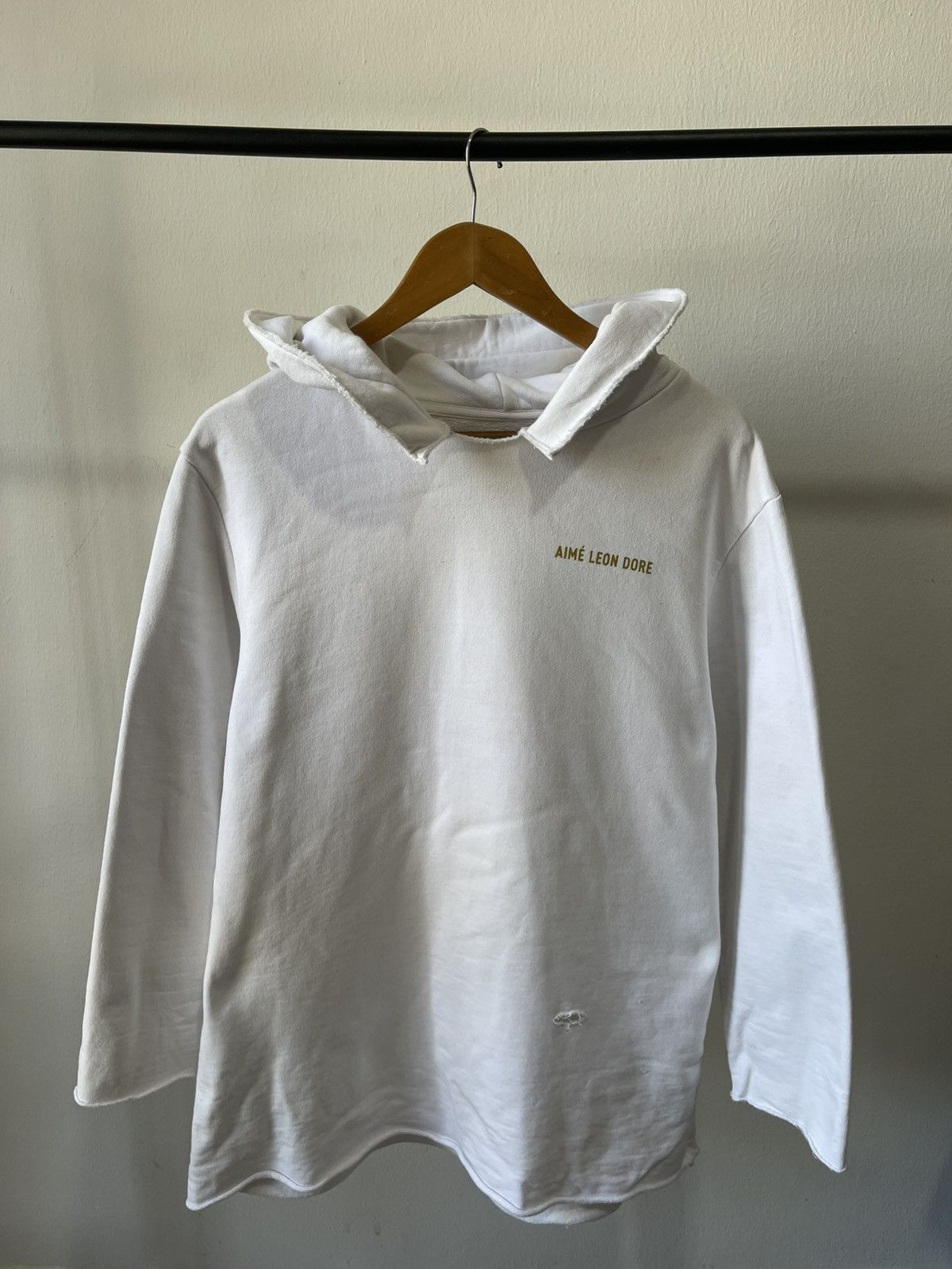 Aime Leon Dore Aime Leon Dore Disstressed Hoodie #99 Size US L / EU 52-54 / 3 - 1 Thumbnail