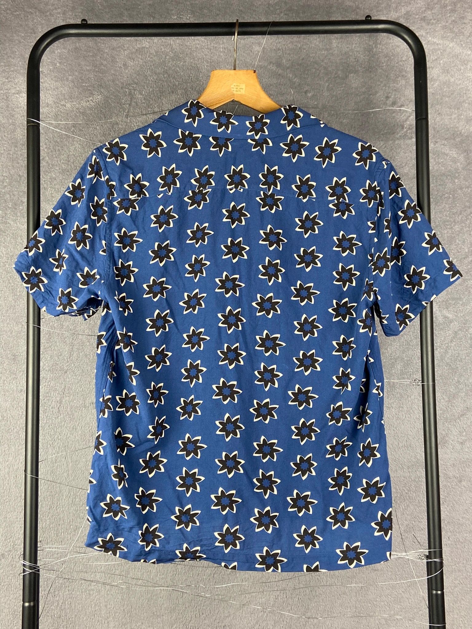 Other Sandro Paris shirt blue floral vintage retro Size US M / EU 48-50 / 2 - 5 Thumbnail