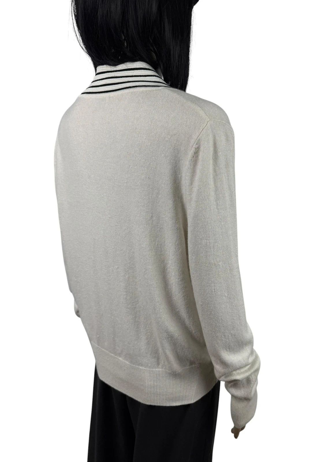 Sandro Sandro Cardigan Wool Striped size 1 Size S / US 4 / IT 40 - 7 Thumbnail