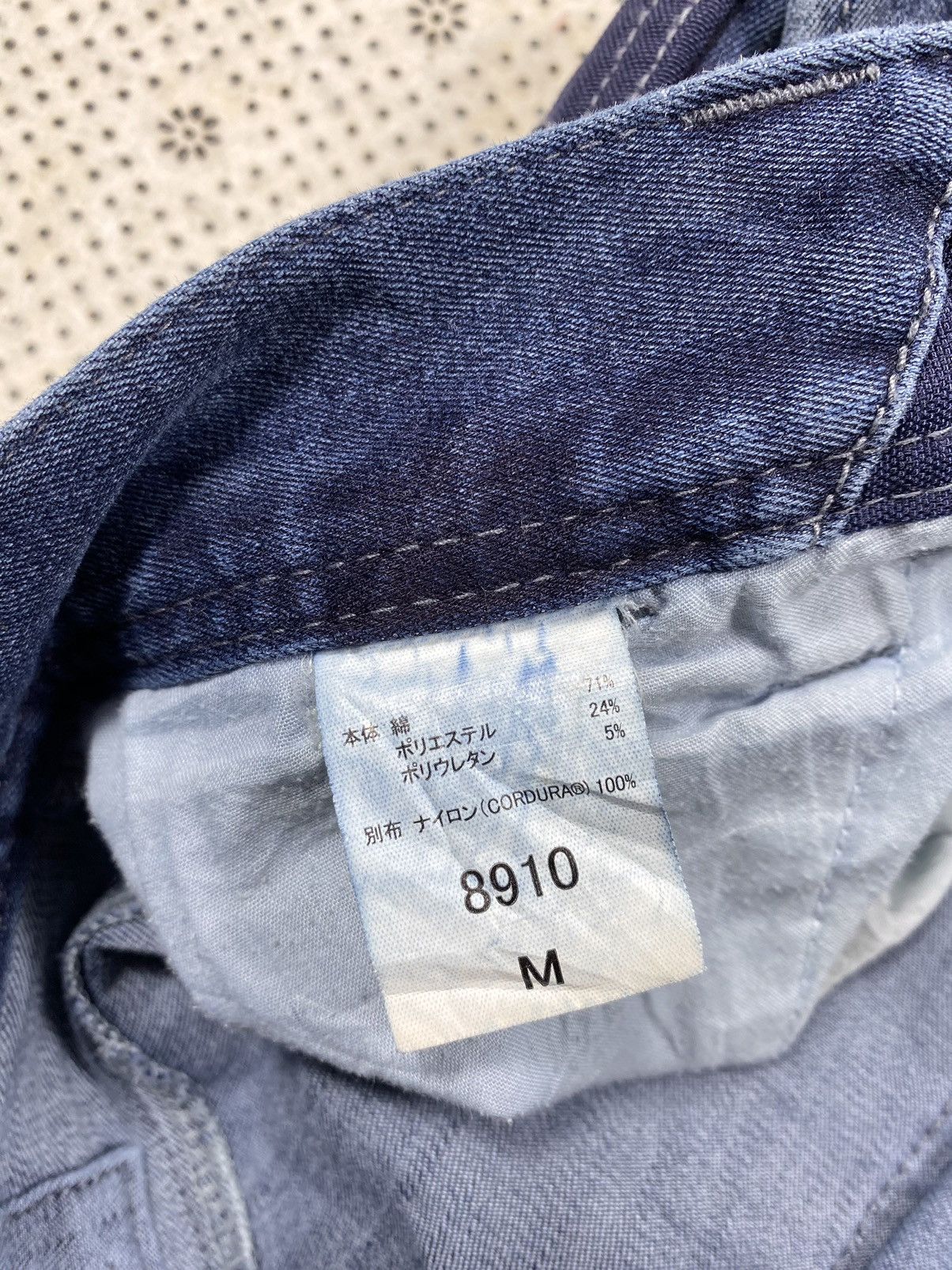 Japanese Brand Stylish Biker Pant By Tora Jeans Size US 30 / EU 46 - 9 Thumbnail