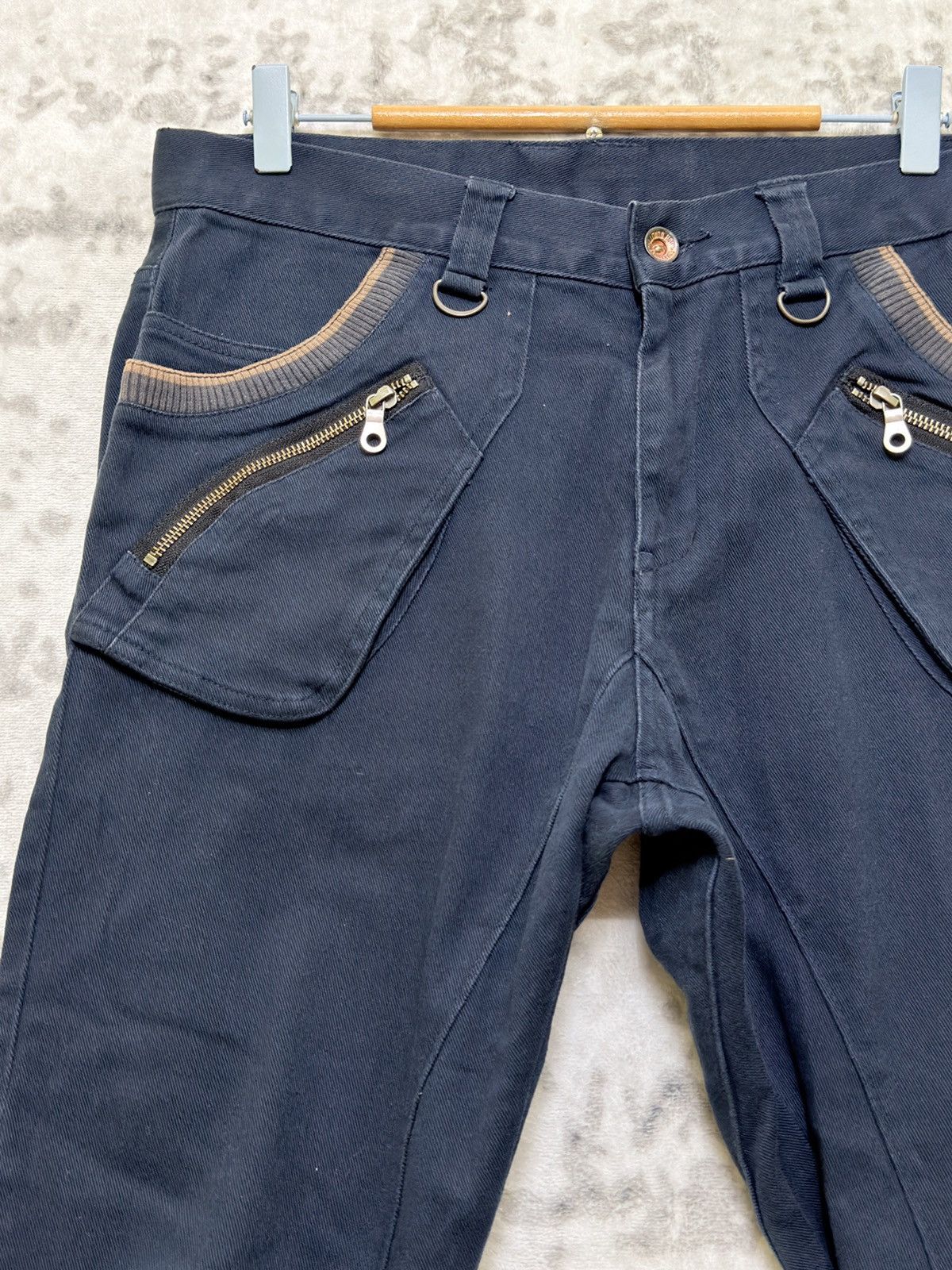 PPFM Vintage PPFM Curve Bondage Banana Cut Avant Garde Pants Size US 32 / EU 48 - 4 Thumbnail