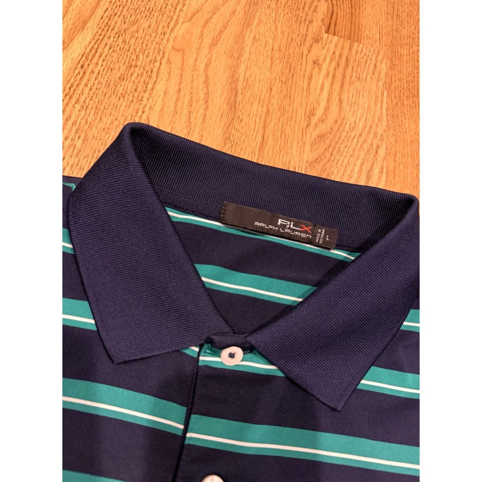 RLX Ralph Lauren RLX Ralph Lauren Golf Polo Shirt Men’s L Olympia Fields Stripe Golf Club Pattern Short Sleeve Multicolor POLO Shirt Mens Size US L / EU 52-54 / 3 - 4 Thumbnail
