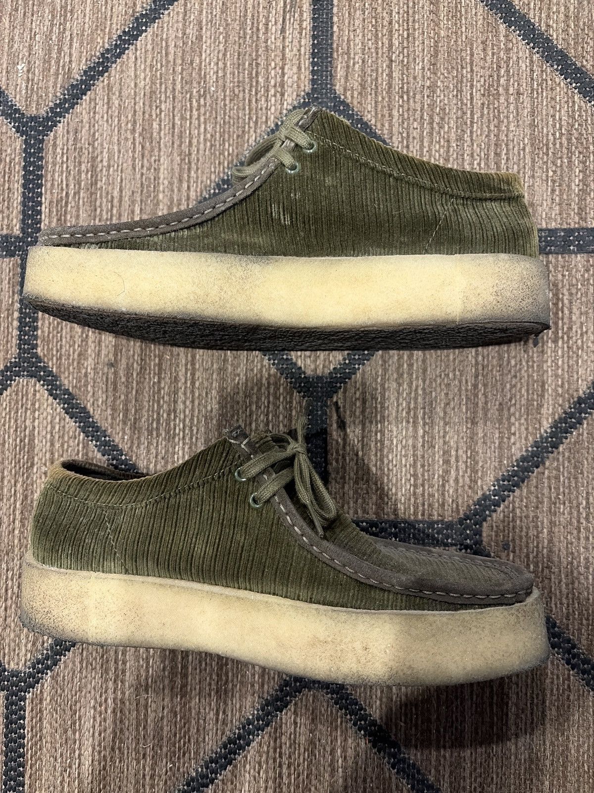 Clarks Wallabee Clark's suede green Size US 10.5 / EU 43-44 - 7 Thumbnail