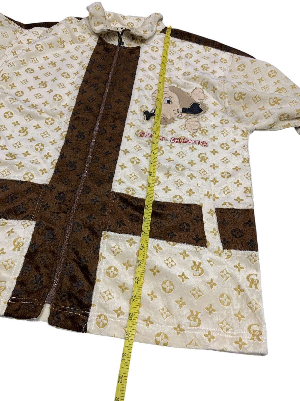 Cartoon Network Vintage 90's Gulfy Crutch Character Fullprint Fleece Jacket Size US L / EU 52-54 / 3 - 9 Thumbnail
