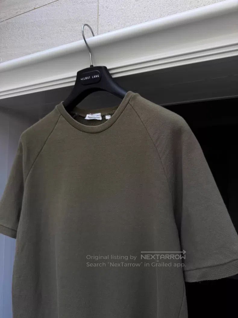 Helmut Lang Helmut Lang Special Cut Raglan Short Sleeve Size US M / EU 48-50 / 2 - 3 Thumbnail