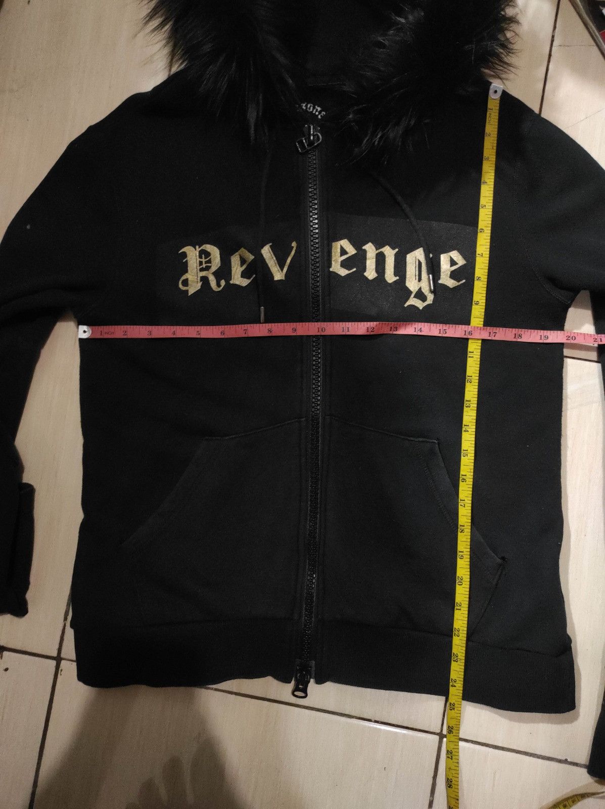 Japanese Brand Personal Jesus REVENGE double zip fur hoodie ifsix LGB style Size US M / EU 48-50 / 2 - 19 Thumbnail