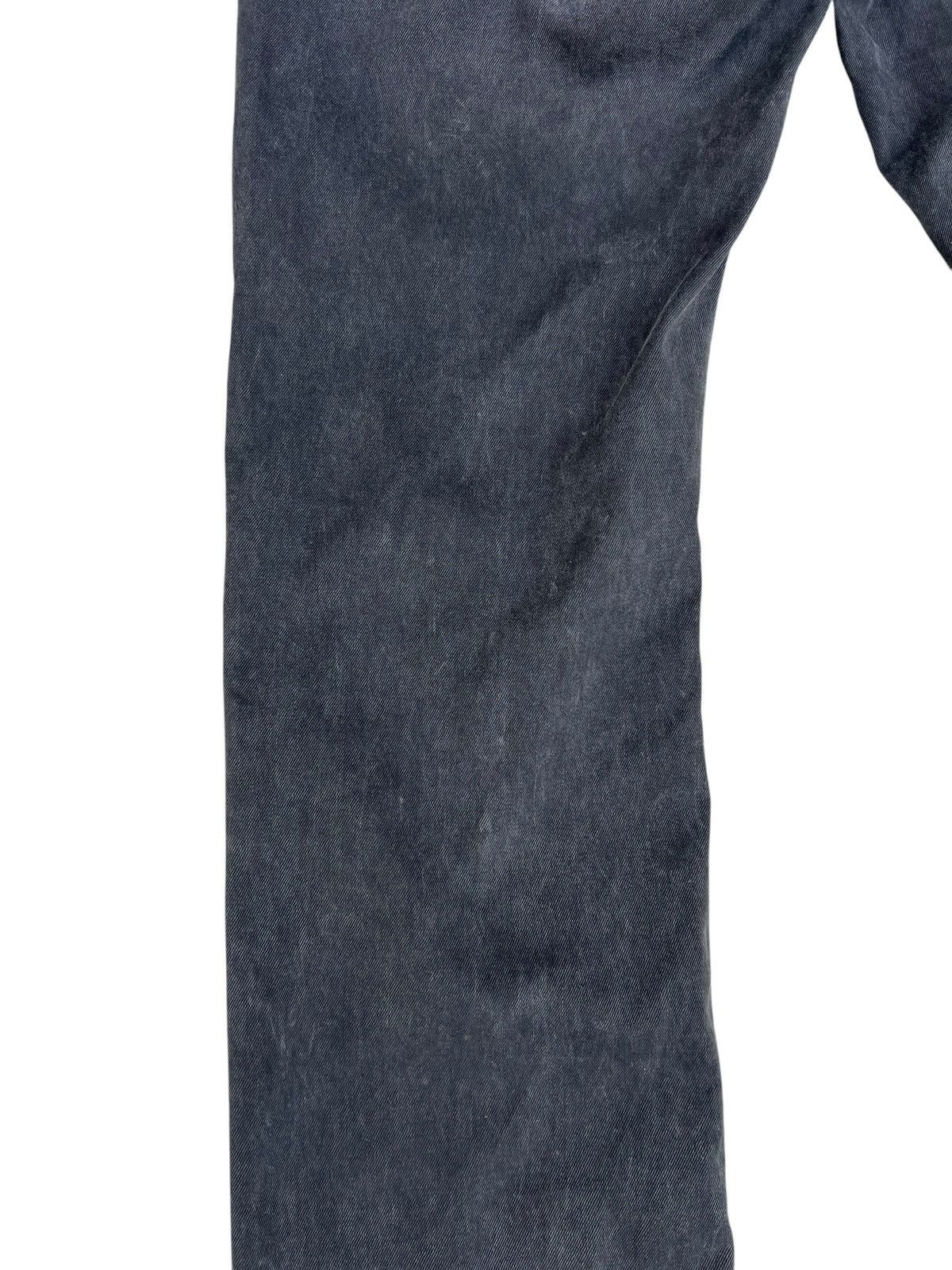 Distressed Prada Waxed Jeans