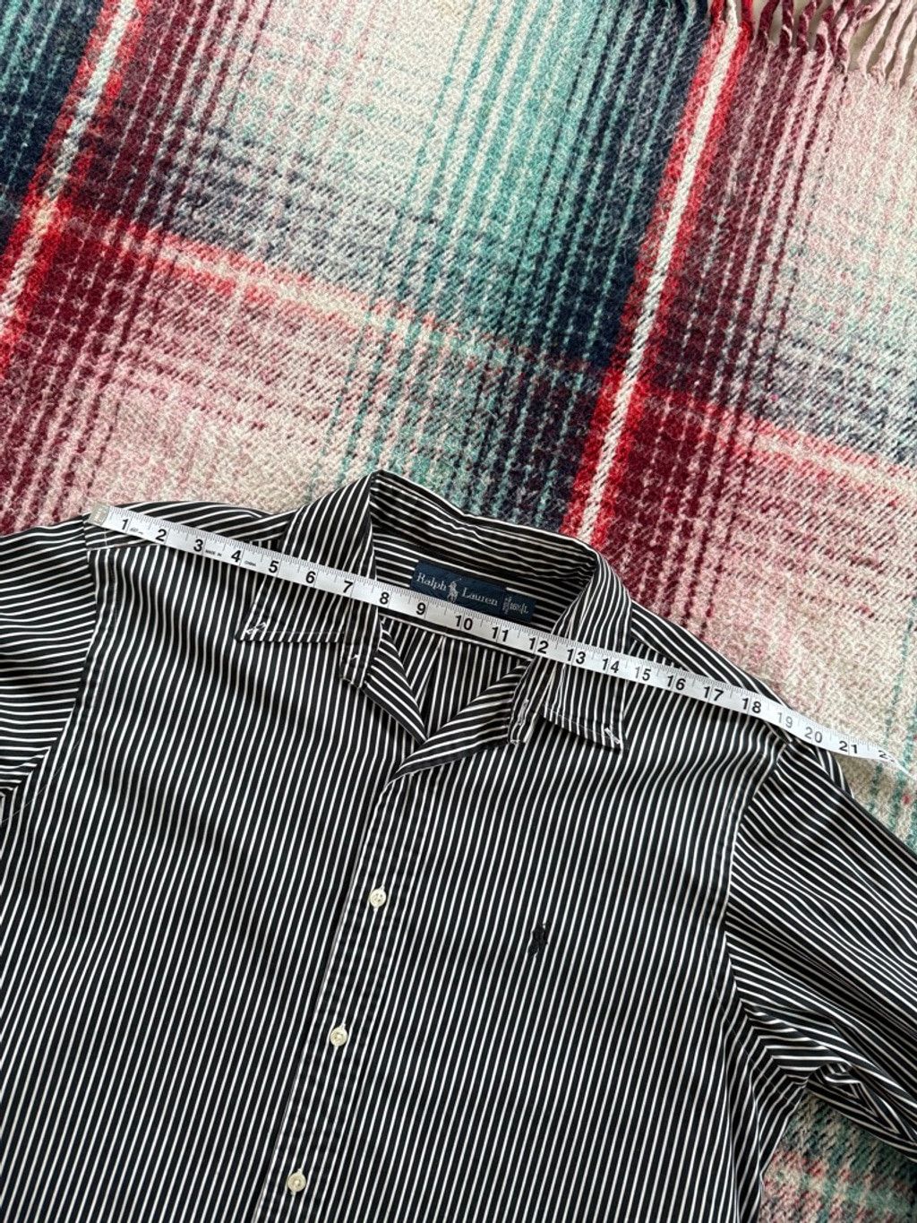 Ralph Lauren Ralph Lauren Black/White Stripe Classic Fit Button Down Shir Size US L / EU 52-54 / 3 - 9 Thumbnail