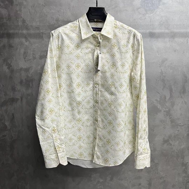Louis Vuitton Louis Vuitton Monogram Long Sleeve Shirt Size US M / EU 48-50 / 2 - 1 Thumbnail