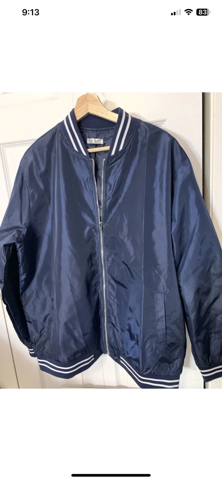 Other Coofandy Mens Sz XL Bomber Jacket Windbreaker Blue Size US XL / EU 56 / 4 - 4 Thumbnail