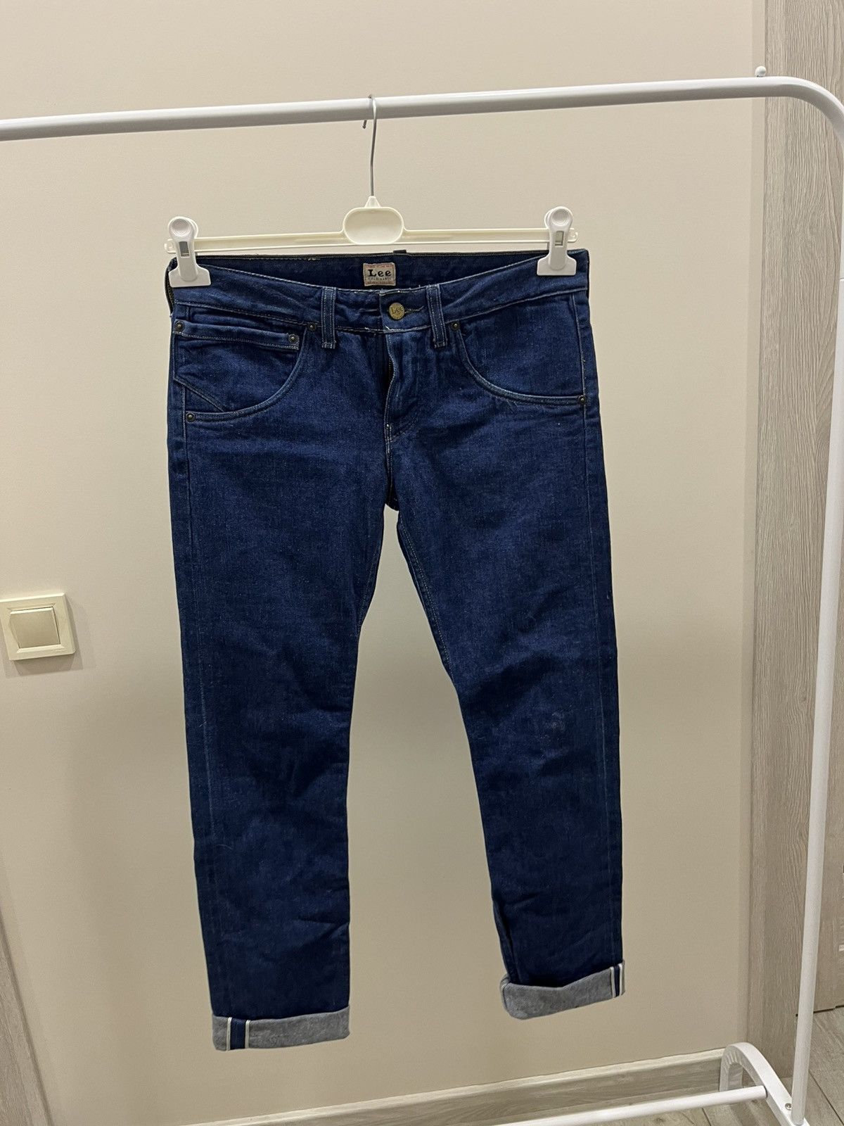 Lee Vintage 90s Lee Jeans Blue Y2K Straight Slim Streetwear Size US 28 / EU 44 - 1 Thumbnail