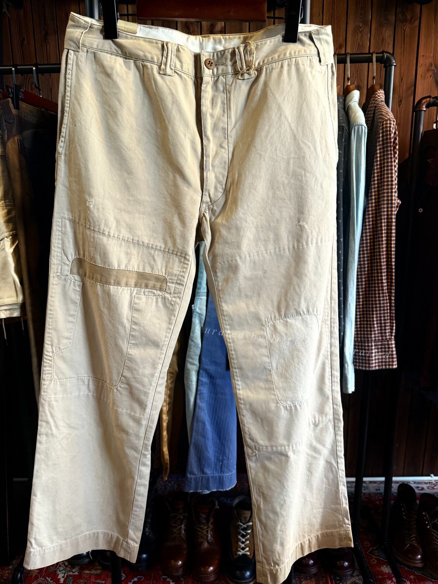 RRL Ralph Lauren PRL Khaki Casual Pants Size US 30 / EU 46 - 1 Thumbnail