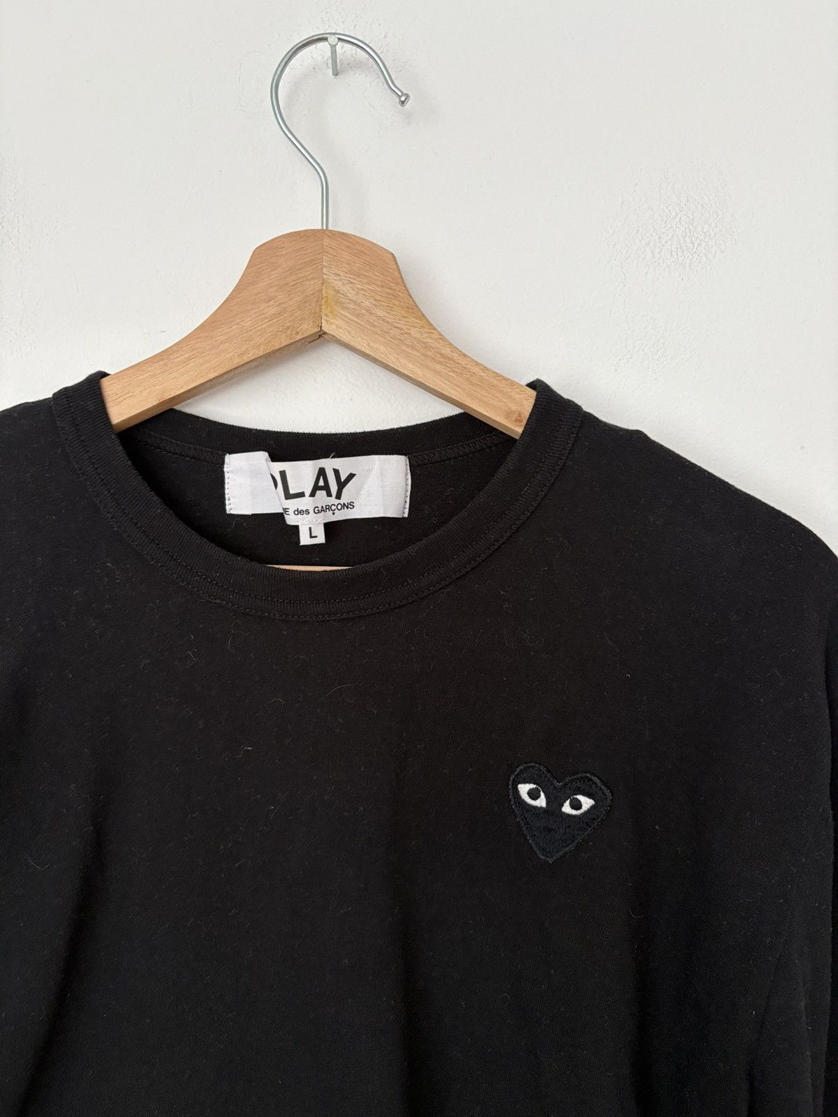 Comme des Garcons PLAY Comme des Garcons PLAY black heart Long sleeve Size US L / EU 52-54 / 3 - 2 Thumbnail