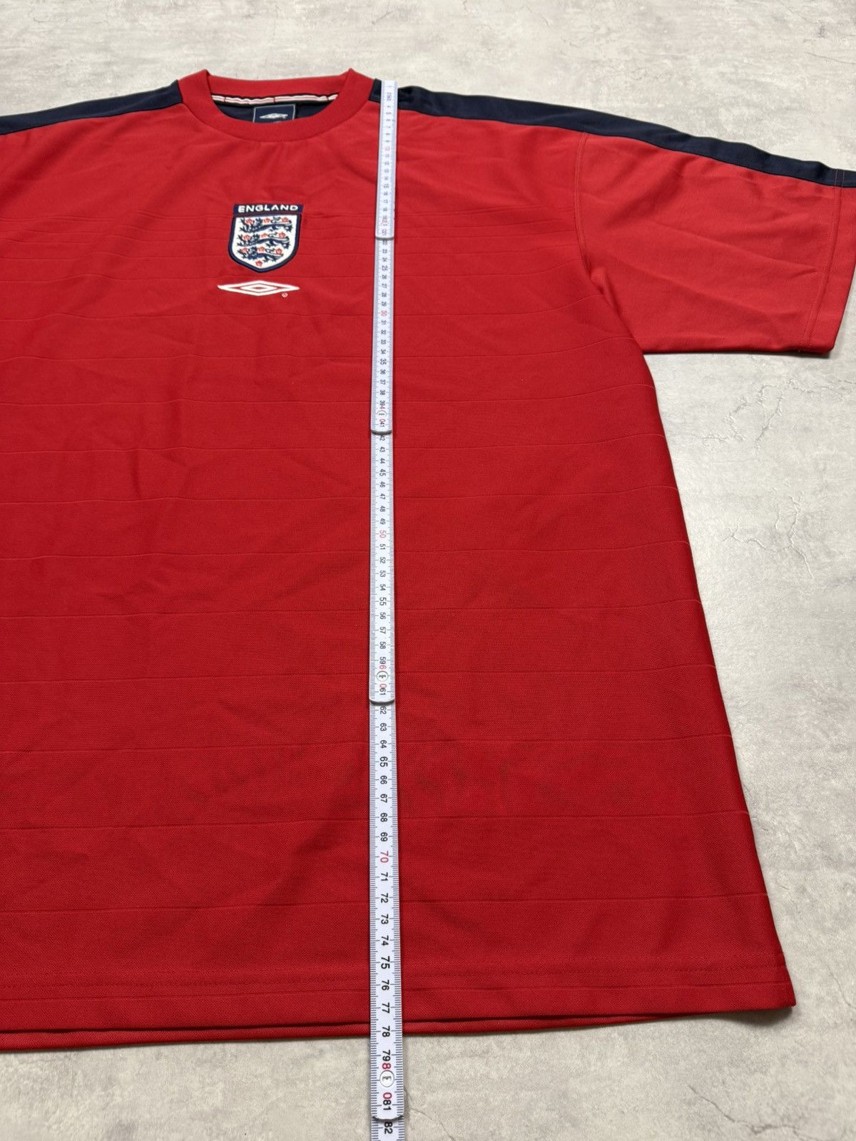 Umbro Umbro England Jersey 2000s Size US XXL / EU 58 / 5 - 8 Thumbnail