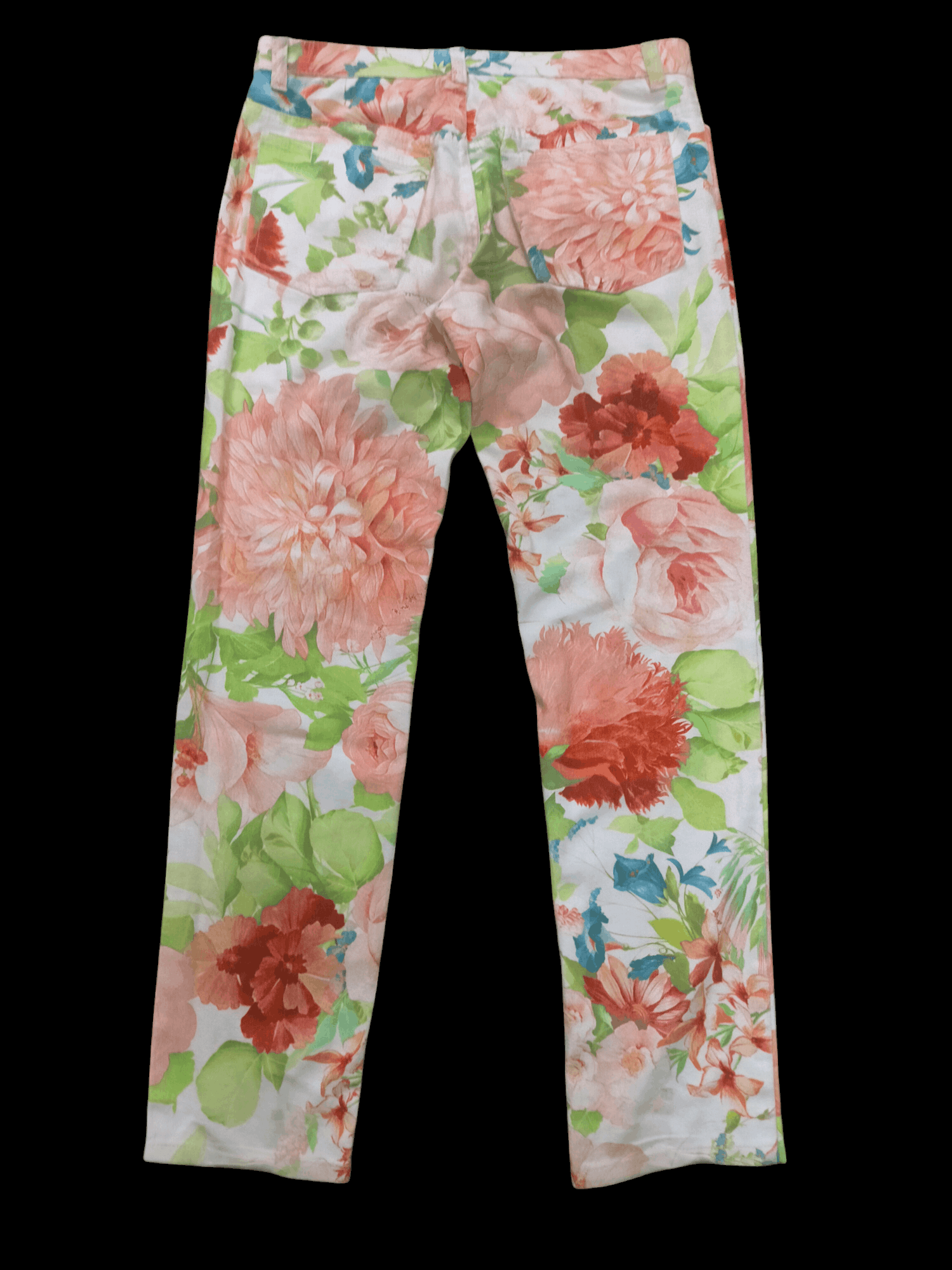 Just Cavalli 🔥Rare🔥Vintage Roberto Cavalli Flora Runaway Size 30" / US 8 / IT 44 - 2 Thumbnail