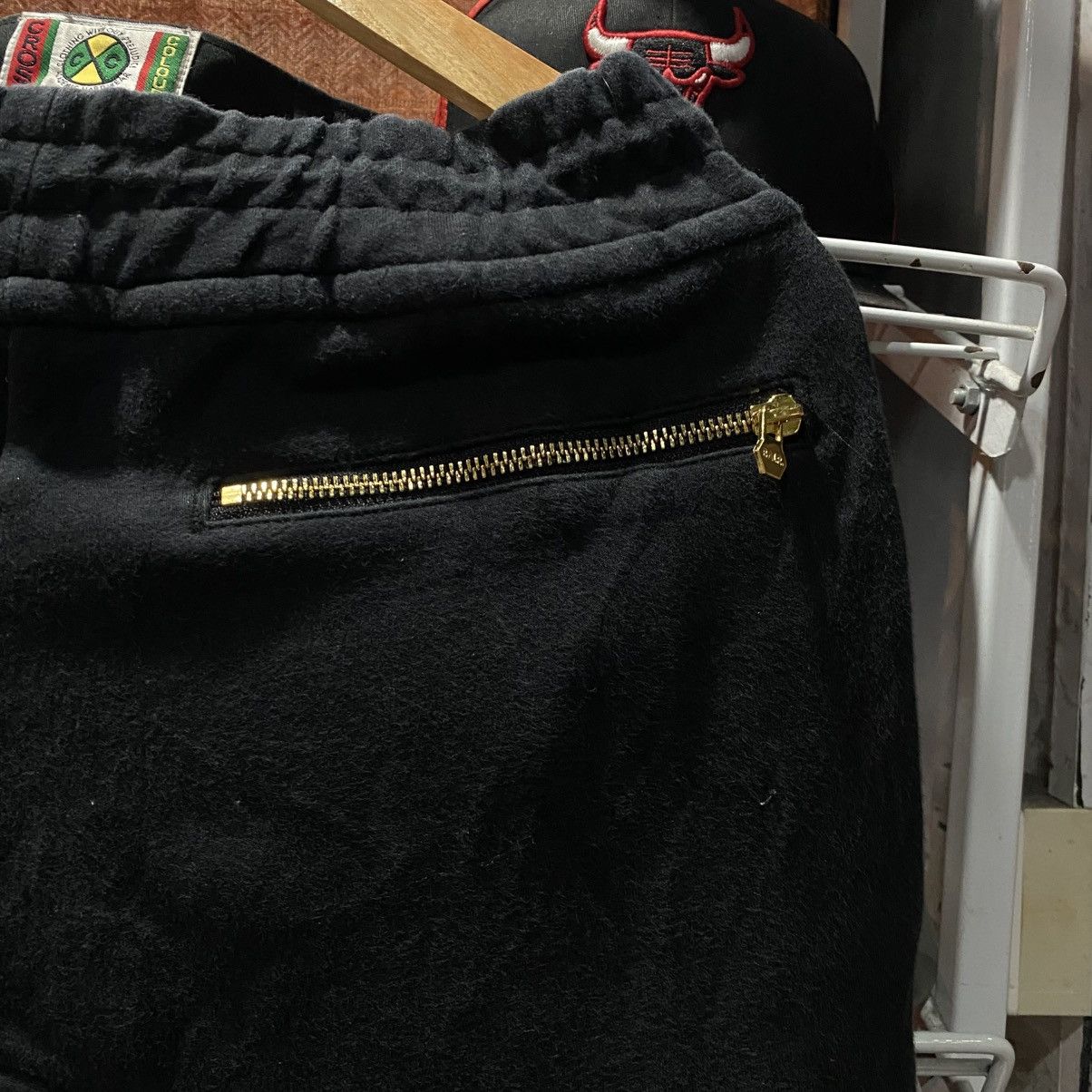 BAL BALR. Black Sweatpants - "LIFE OF A BALR." Gold Logo Joggers Size US 32 / EU 48 - 7 Thumbnail