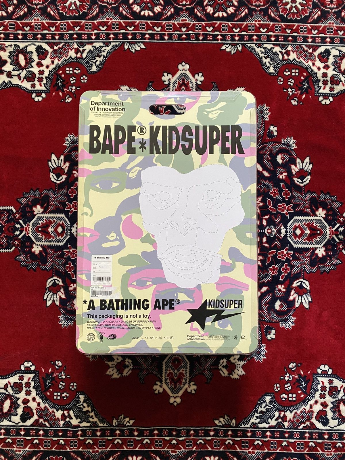 Bape Bape X Kidsuper BAPE STA MULTICOLOR Size US 7 / EU 40 - 3 Thumbnail
