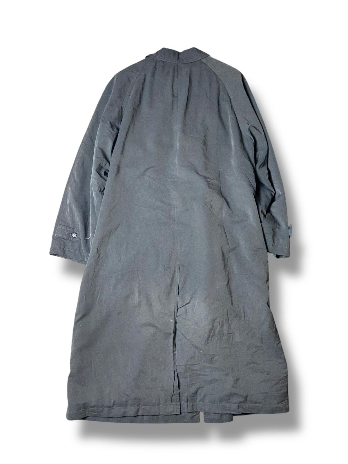 Designer × Japanese Brand × Vintage Vintage DURBAN Brand Polyester Cupra Long Jacket (122) Size US L / EU 52-54 / 3 - 2 Thumbnail