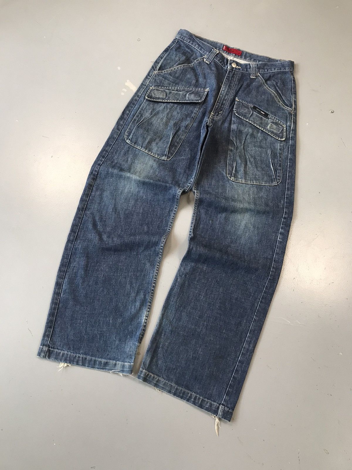 Levi's × Vintage Vintage Levi’s big pocket red tab denim Size US 34 / EU 50 - 3 Thumbnail