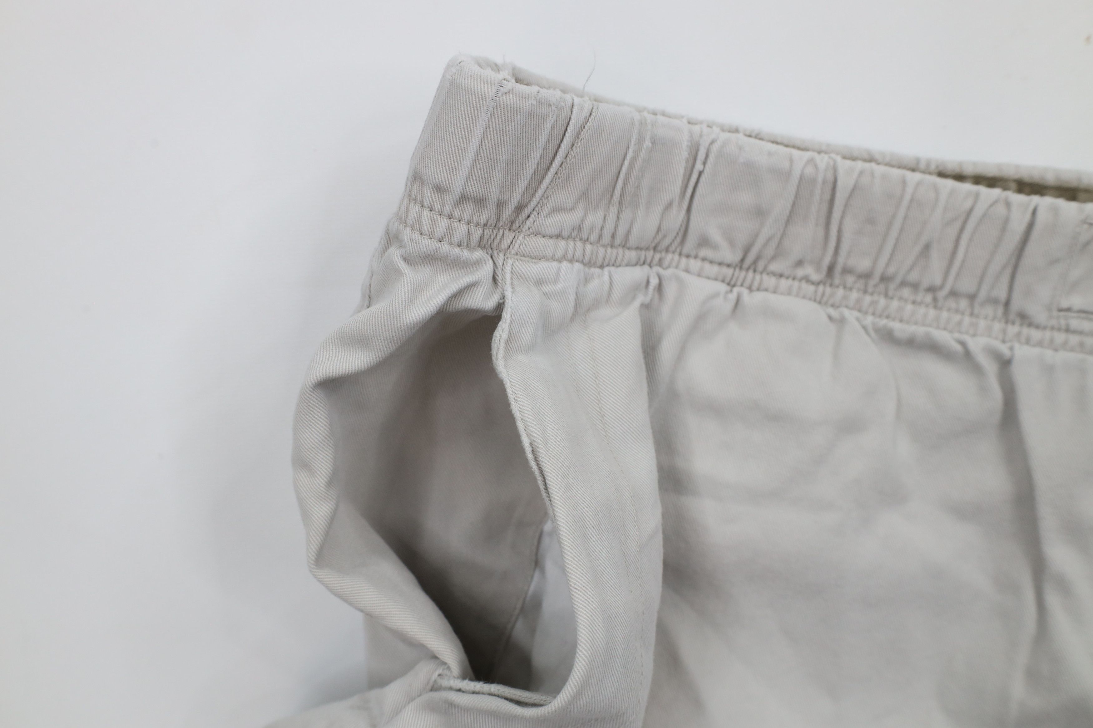 Columbia × Vintage Vintage 90s Columbia Belted Above Knee Shorts Beige Cotton Size US 36 / EU 52 - 7 Thumbnail