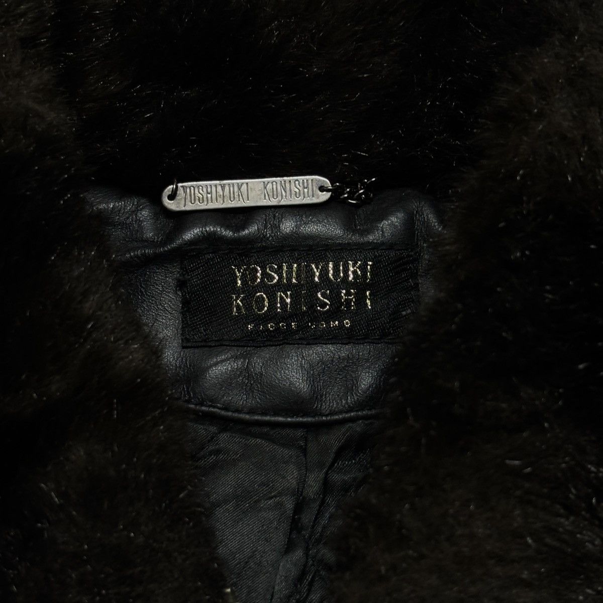 Yoshiyuki Konishi 1990 Yoshiyuki Konishi Ficce Uomo Leather Jacket Size US XL / EU 56 / 4 - 8 Thumbnail