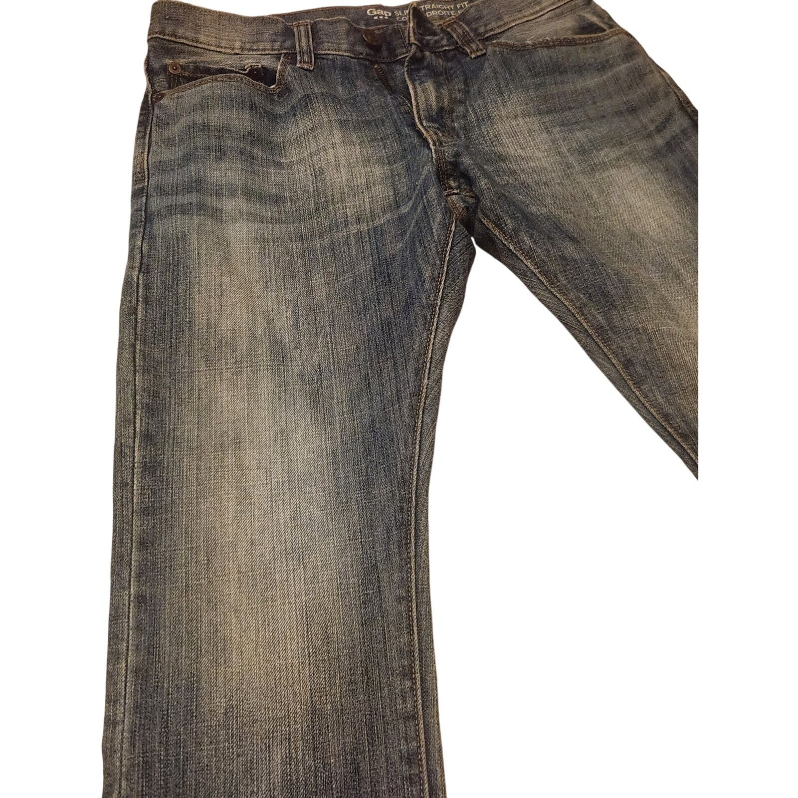 Gap GAP Slim fit Straight Coupe fit Mens 29x30 Y2K Size US 29 - 1 Thumbnail