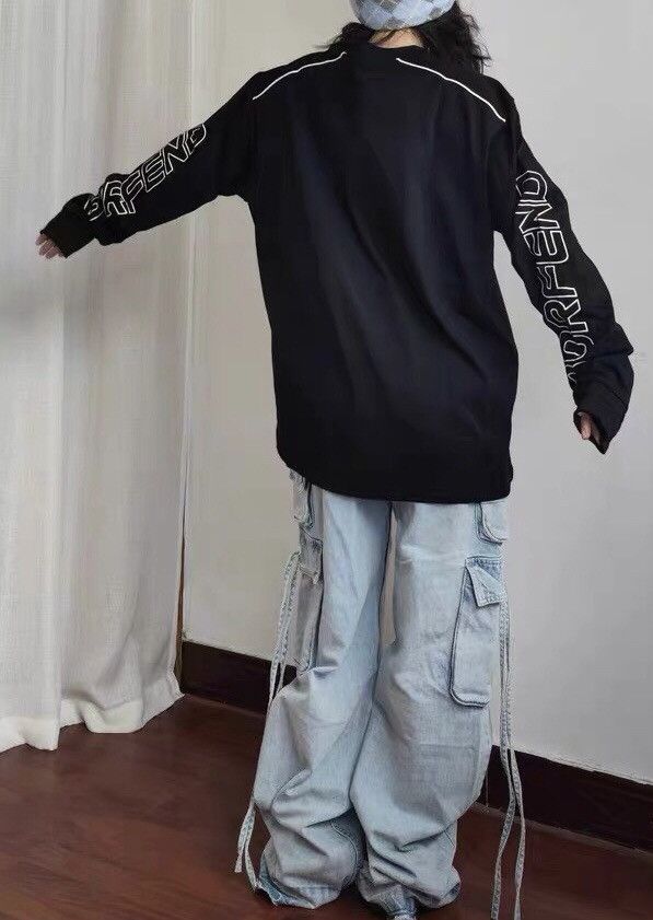Japanese Brand × Vintage Retro punk f1 racing style long sleeve shirt Size US XXL / EU 58 / 5 - 5 Thumbnail