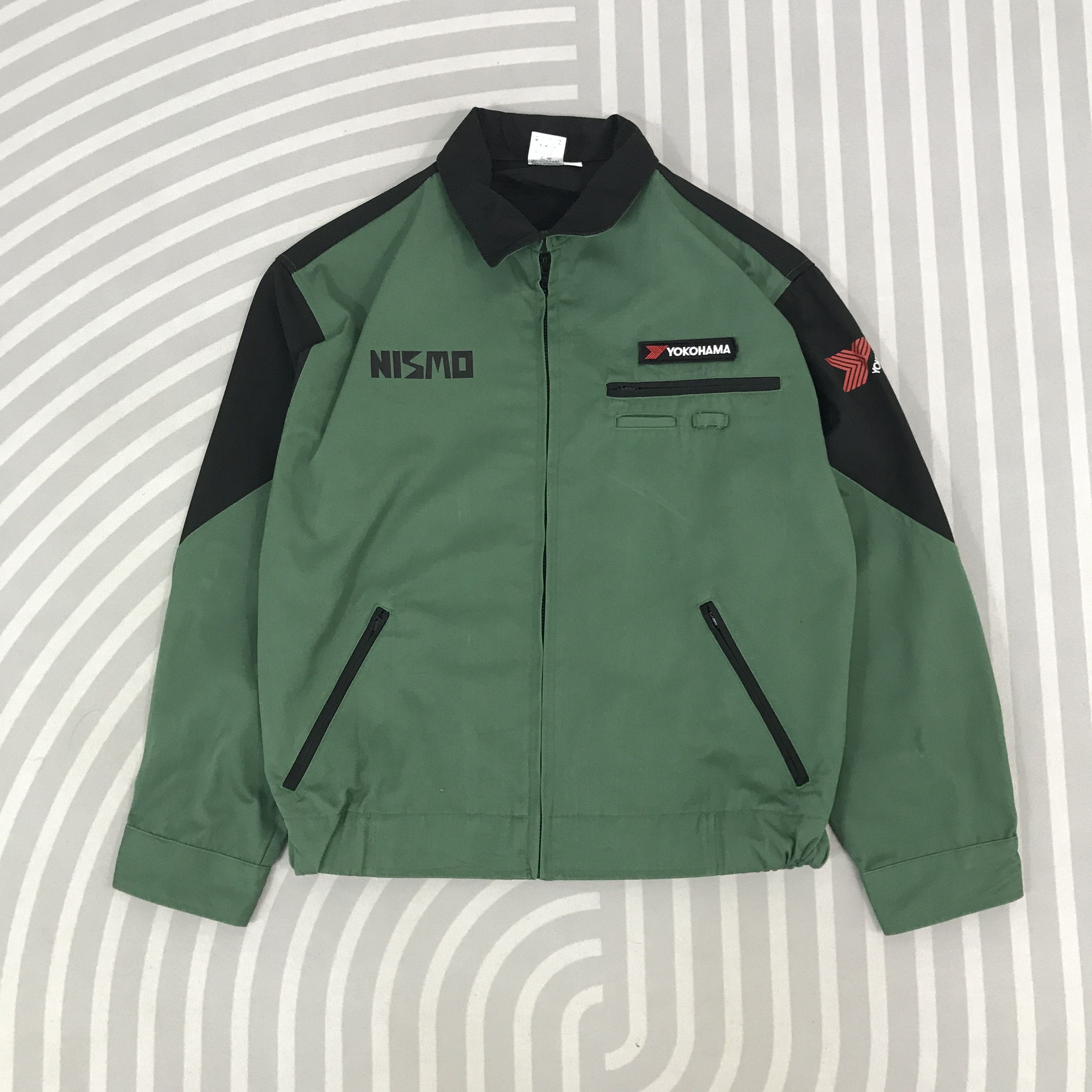 Japanese Brand × Vintage Vintage Yokohama x Nismo nissan Racing team Jacket Size US L / EU 52-54 / 3 - 1 Thumbnail