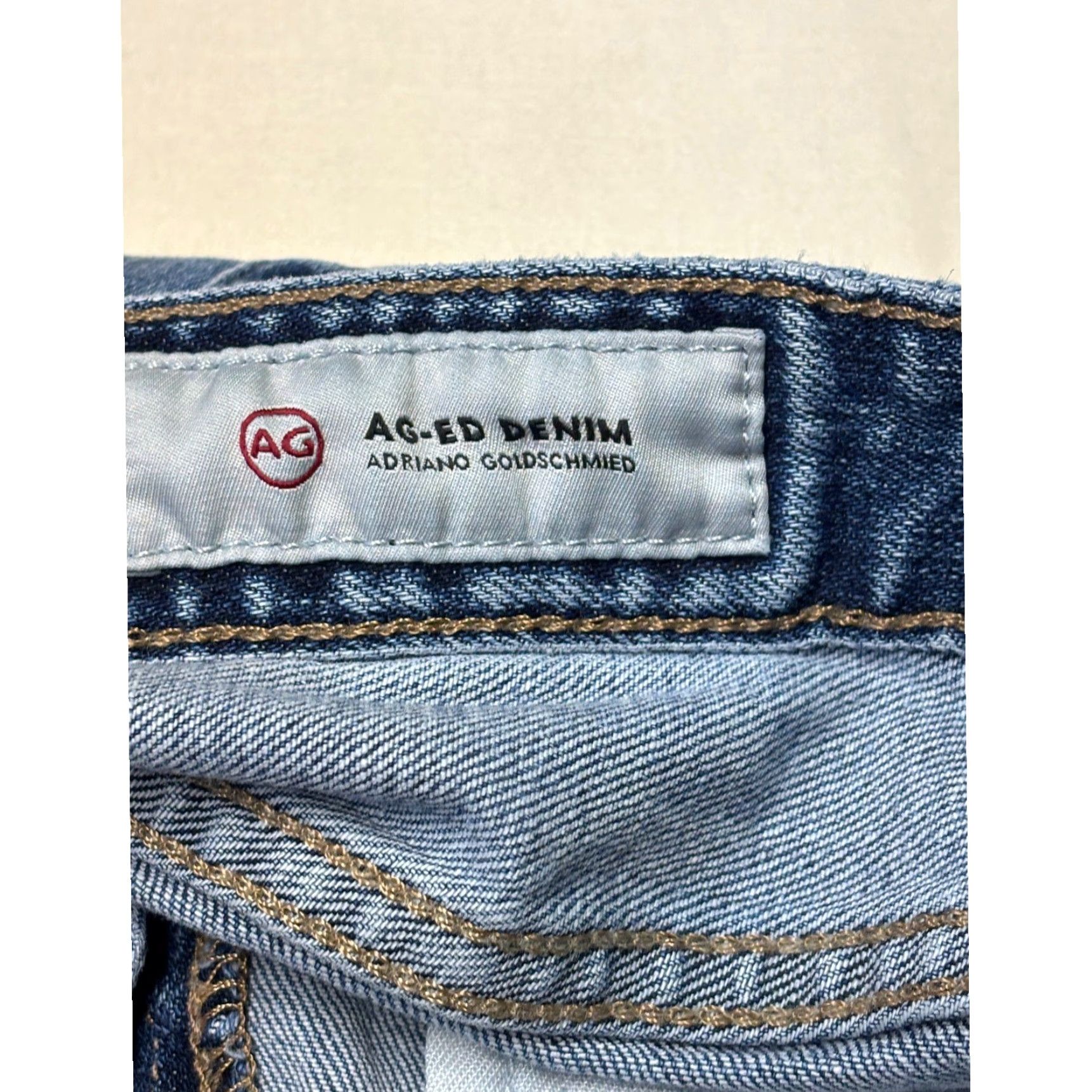Vintage VINTAGE AG Adriano Goldschmied Ex Boyfriend Slim Jeans Medium Wash Women Size 32X27 Size 24" / US 00 / IT 34 - 5 Thumbnail