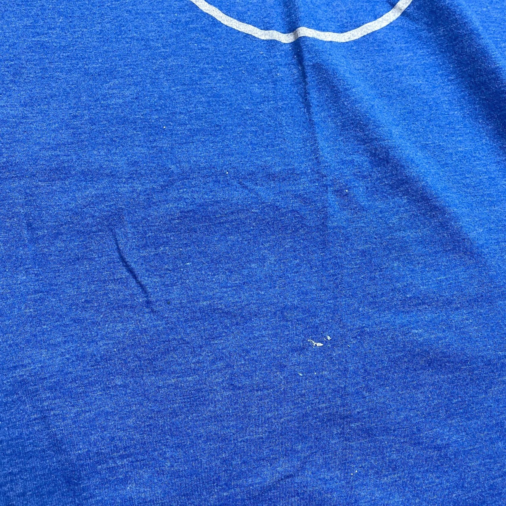 Vintage Unbranded Shirt Mens 2XL Blue Short Sleeve Solid The Blue Ball Logo Gadsen T-Shirt Crew Neck College Music Size US XXL / EU 58 / 5 - 3 Thumbnail