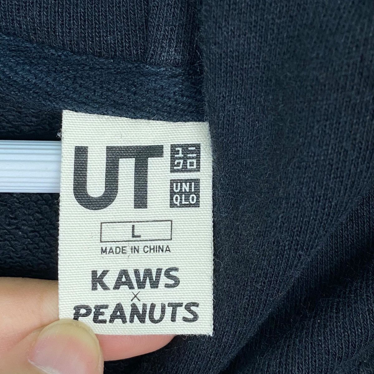 Vintage Vintage Peanuts Printed Hoodie Sweater Black Size L Size US L / EU 52-54 / 3 - 5 Thumbnail