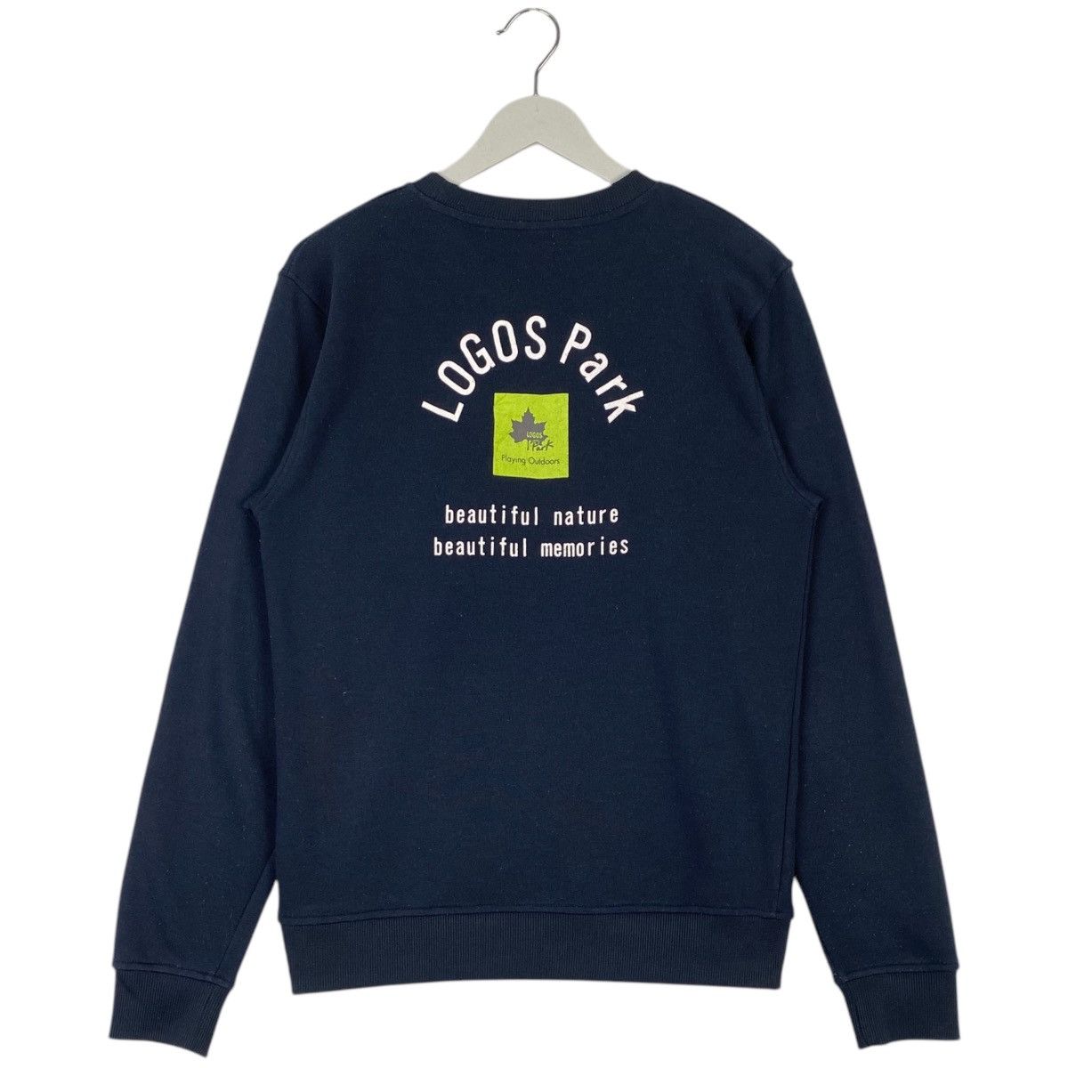 Vintage Vintage Logos Park Long Sleeve T-Shirt Navy Blue Size M Size US M / EU 48-50 / 2 - 5 Thumbnail