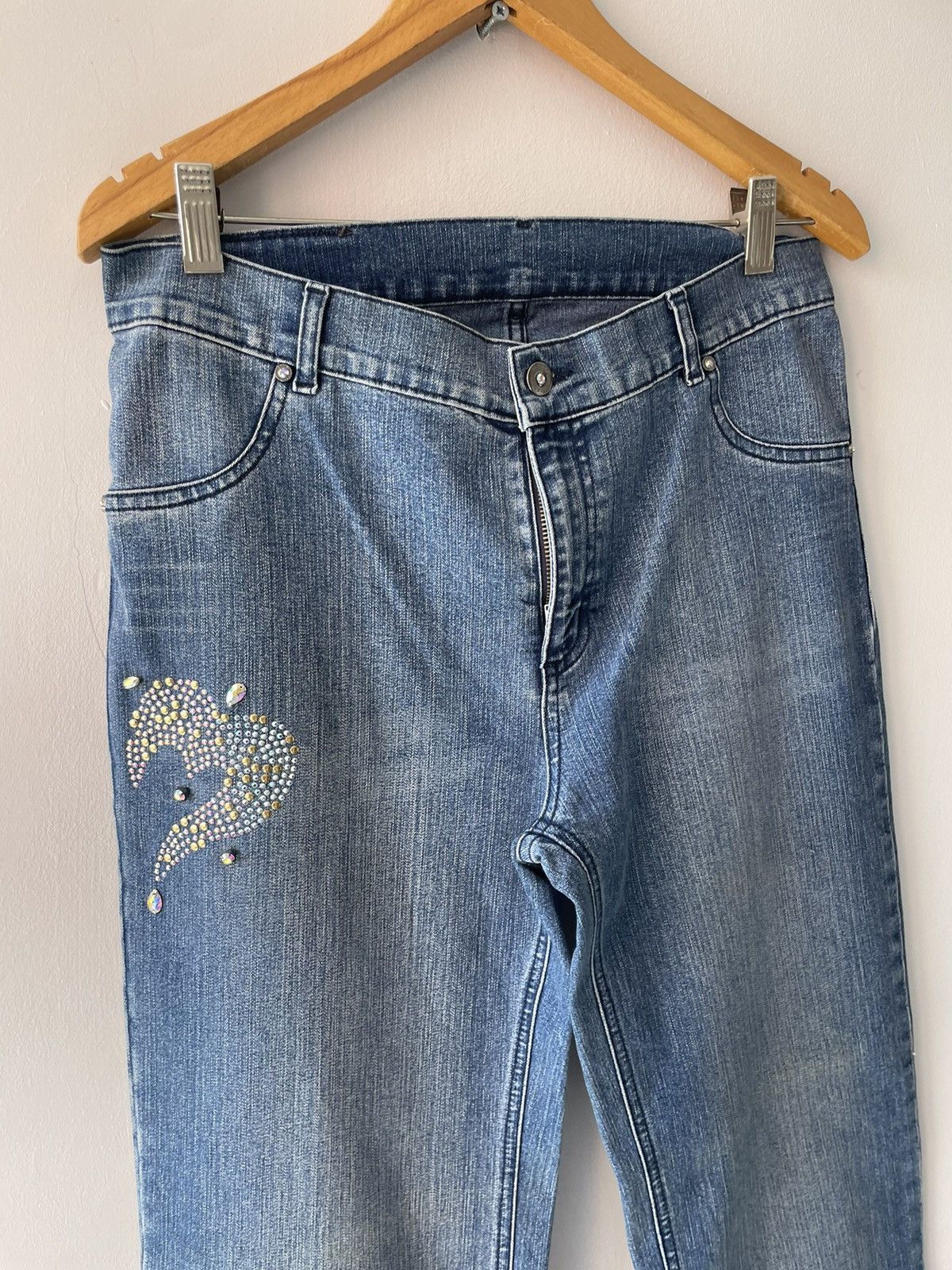 Vintage Red Apple jean Size 27" / US 4 / IT 40 - 14 Thumbnail