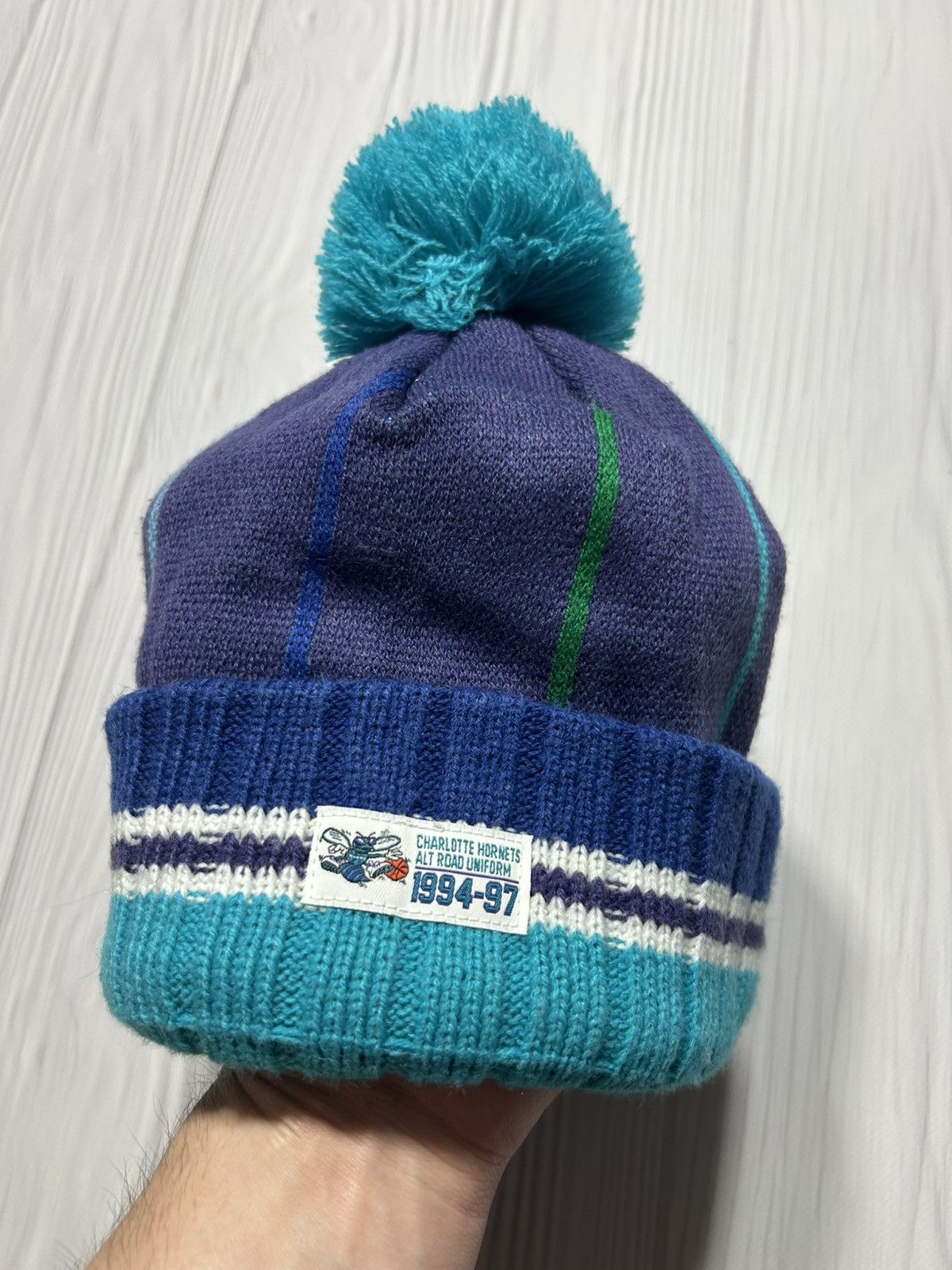 NBA Vintage Charlotte Hornets NBA Hat Size ONE SIZE - 5 Thumbnail