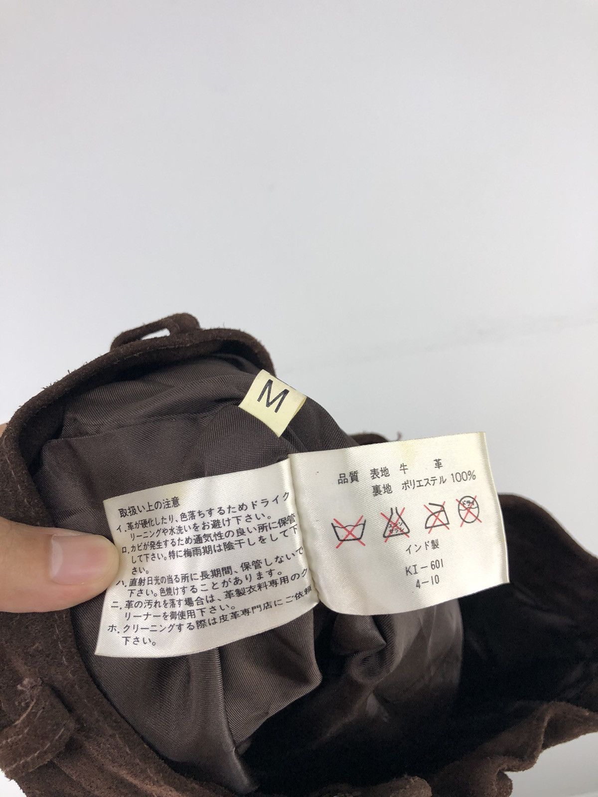Leather Vintage Cow Leather Short Pants Size 23" - 20 Thumbnail