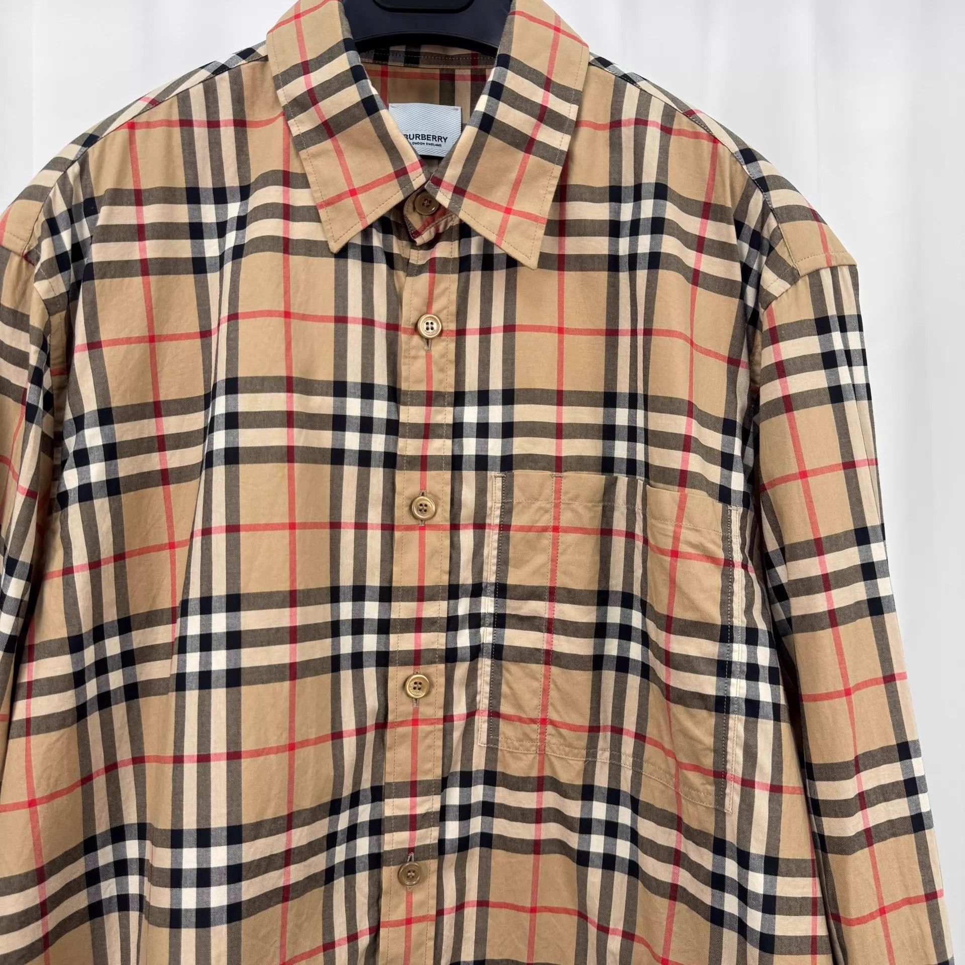 Burberry Burberry London Exclusive Classic Check Shirt L 98 New Size US L / EU 52-54 / 3 - 3 Thumbnail