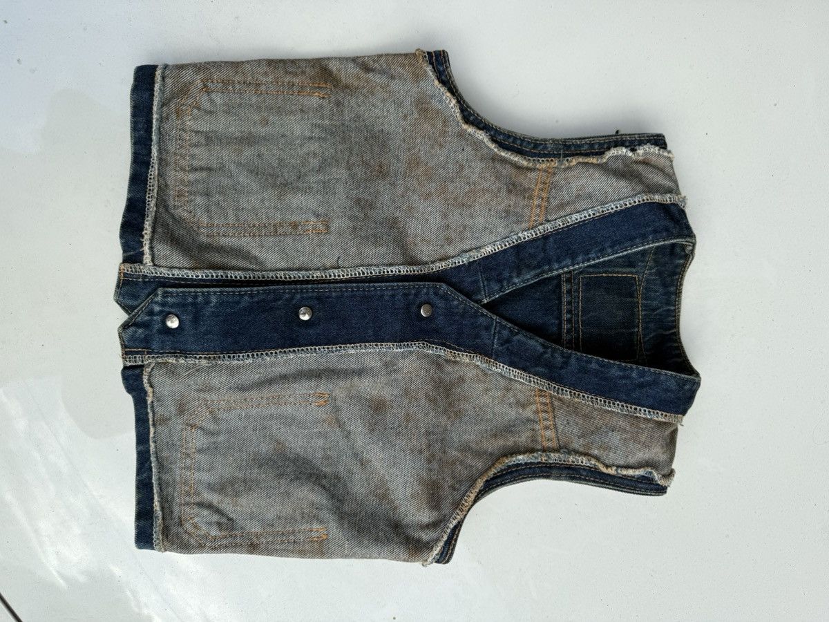 Vintage Vintage RARE 70s BOBSON Long Horn Toddler Denim Vest Size US XXS / EU 40 - 12 Thumbnail