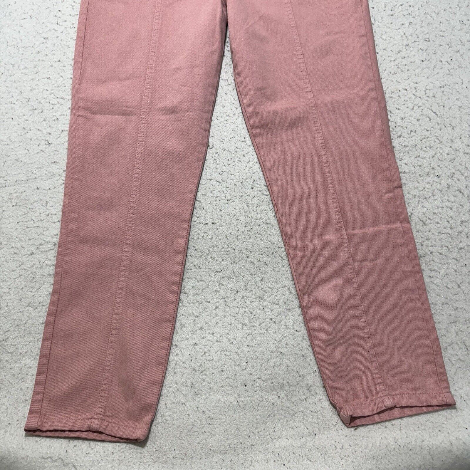 Other Shoulder 40 12 Mauve Pink High Rise Slim Jeans With Belt Size 34" / US 12 / IT 48 - 3 Thumbnail
