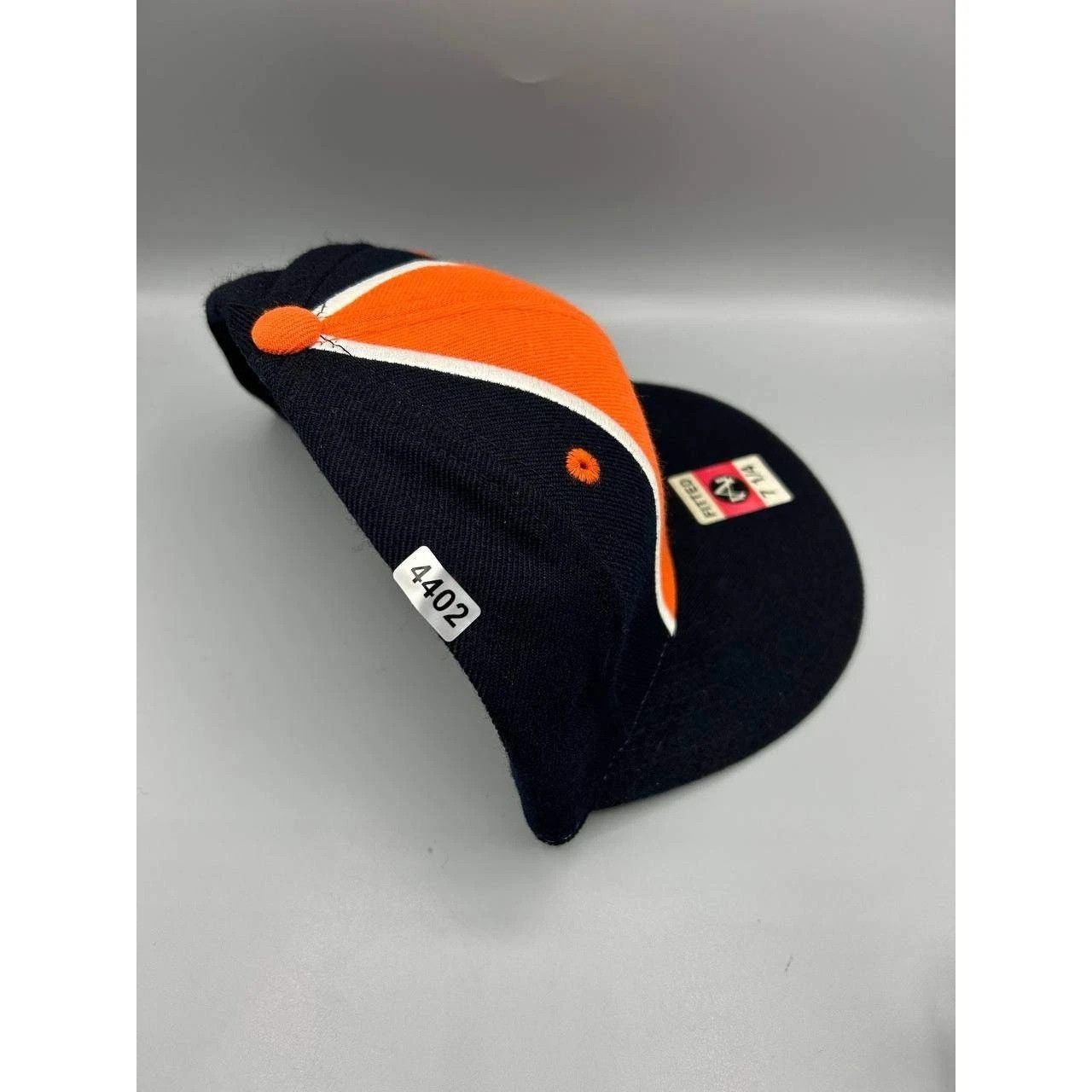 Mitchell & Ness Baltimore Orioles Hat Men 7 1/4 Navy Orange Fitted Cap New Size ONE SIZE - 9 Thumbnail