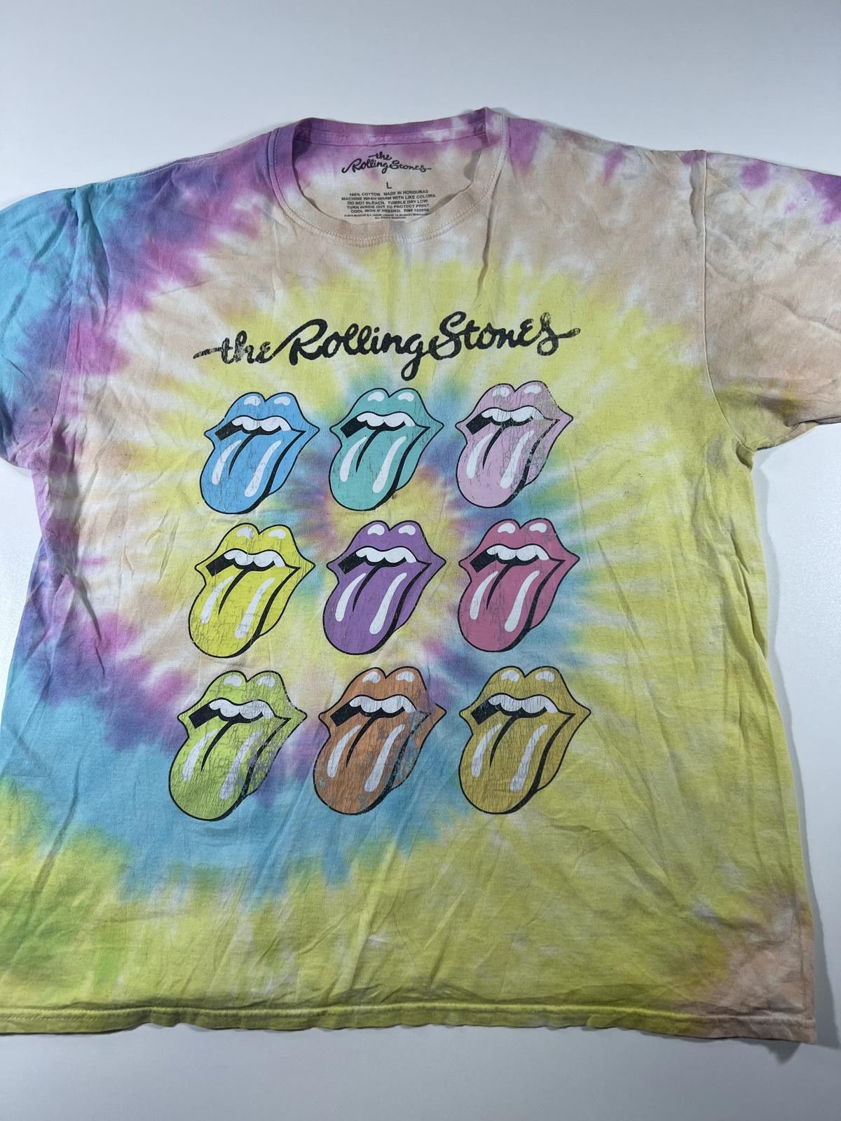 The Rolling Stones The Rolling Stones Tie-Dye Graphic T-Shirt size Large Size US L / EU 52-54 / 3 - 1 Thumbnail