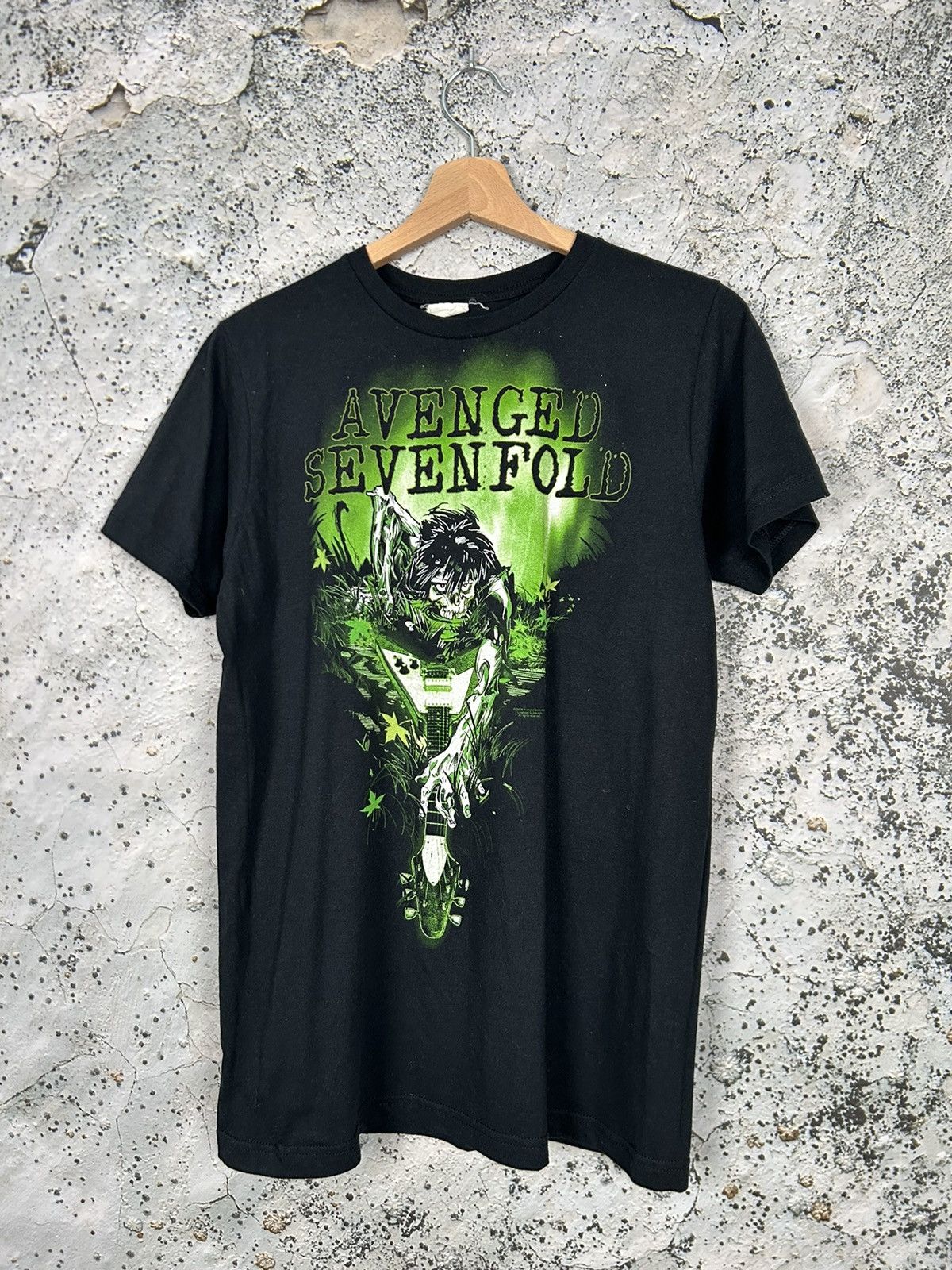 Band Tees Vintage Avenged Sevenfold Rock Band Tee Rare Metal 90s Y2K Size US M / EU 48-50 / 2 - 1 Thumbnail