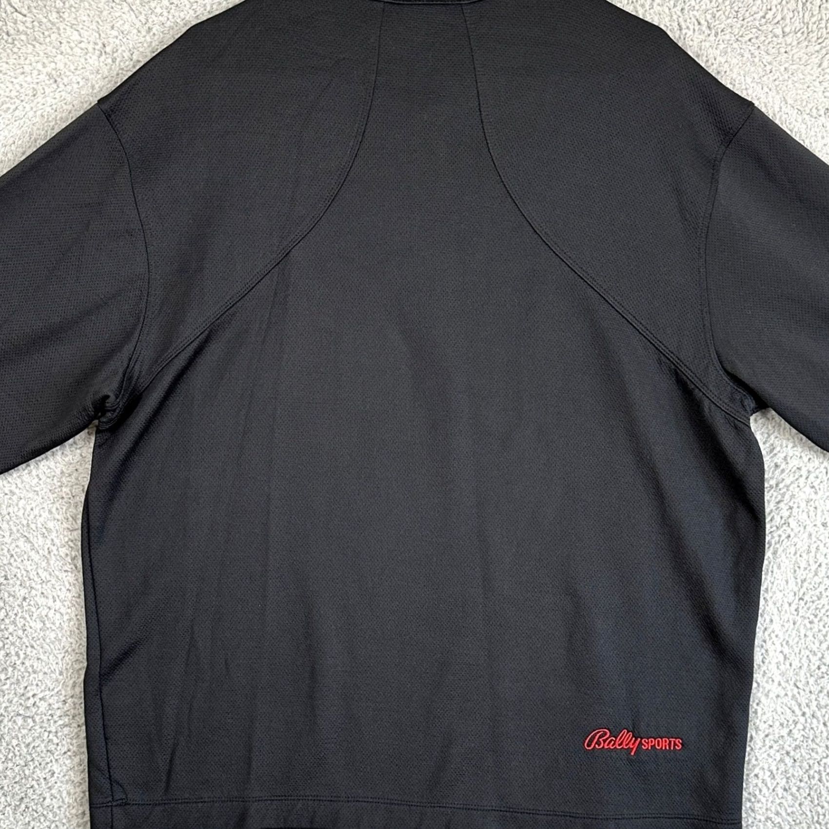 Nike Nike Shirt Pullover Mens XL Black Long Sleeve Quarter Zip Activewear Outdoor Size US XL / EU 56 / 4 - 3 Thumbnail