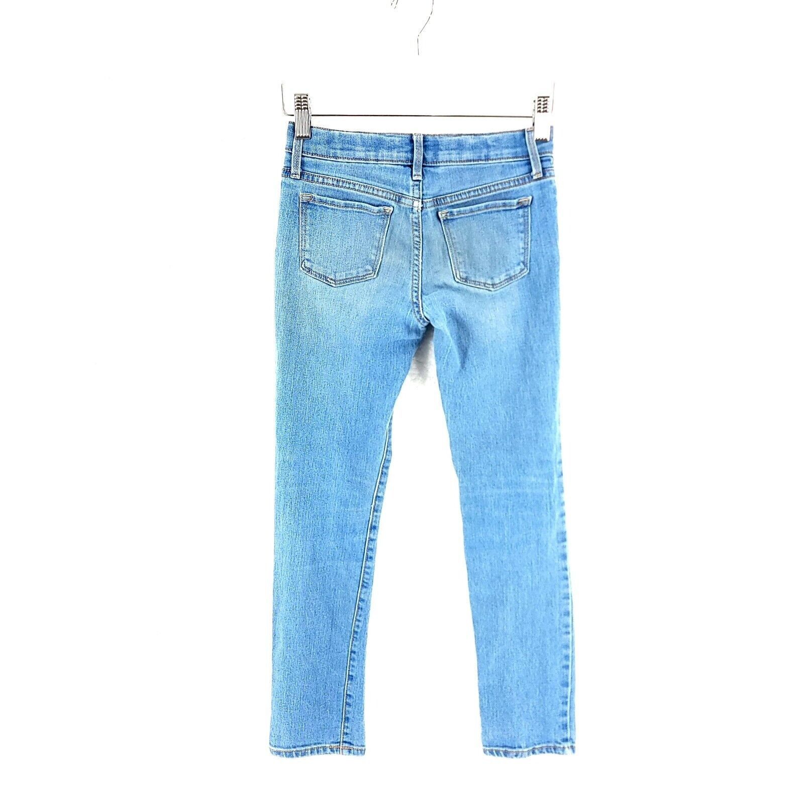 Old Navy Old Navy Skinny Large Size 10 Girls Blue Stone Wash Light Wi Size 32" / US 10 / IT 46 - 3 Thumbnail