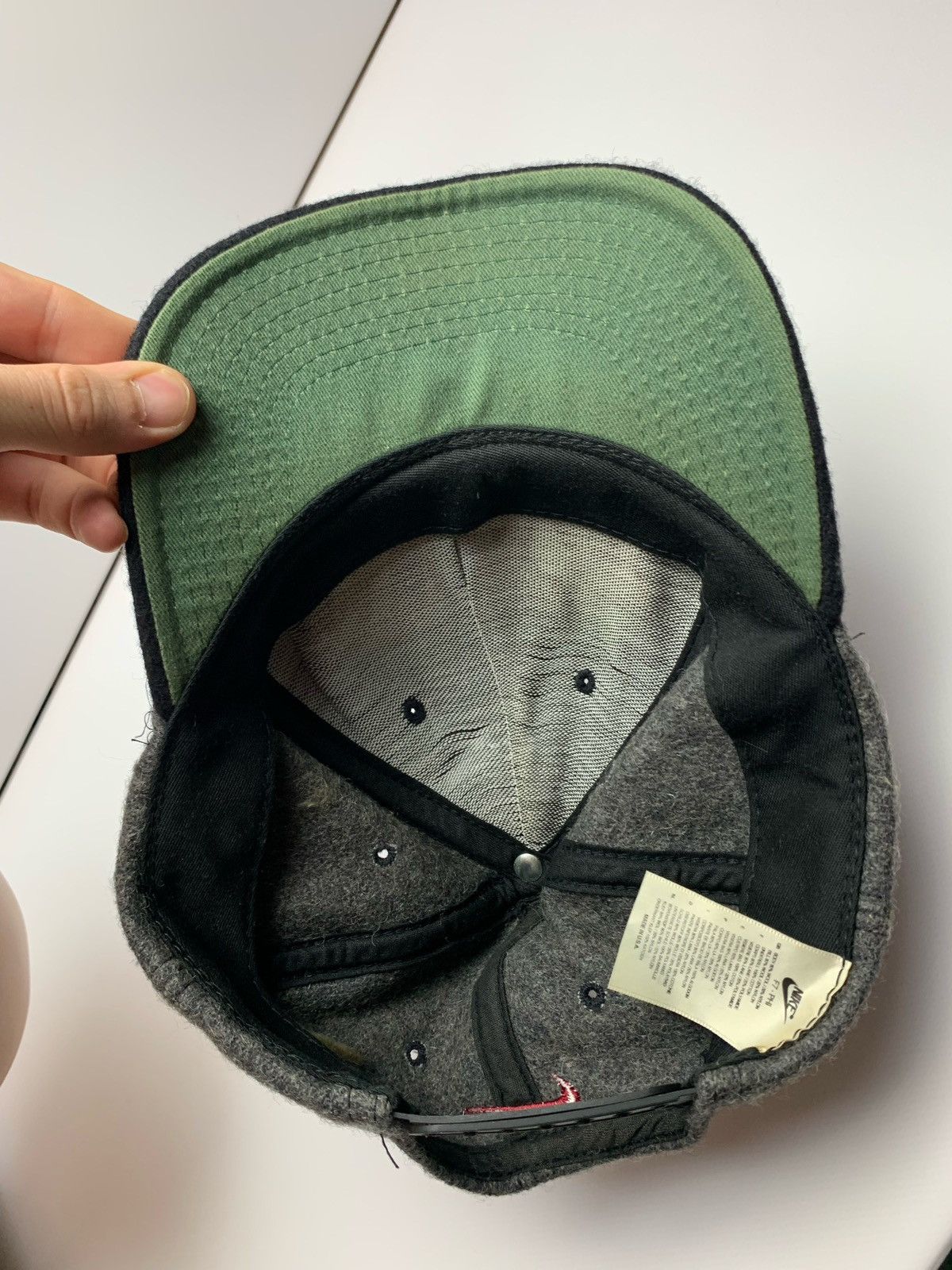 Vintage Nike vintage wool cap hat rare one size Size ONE SIZE - 6 Thumbnail