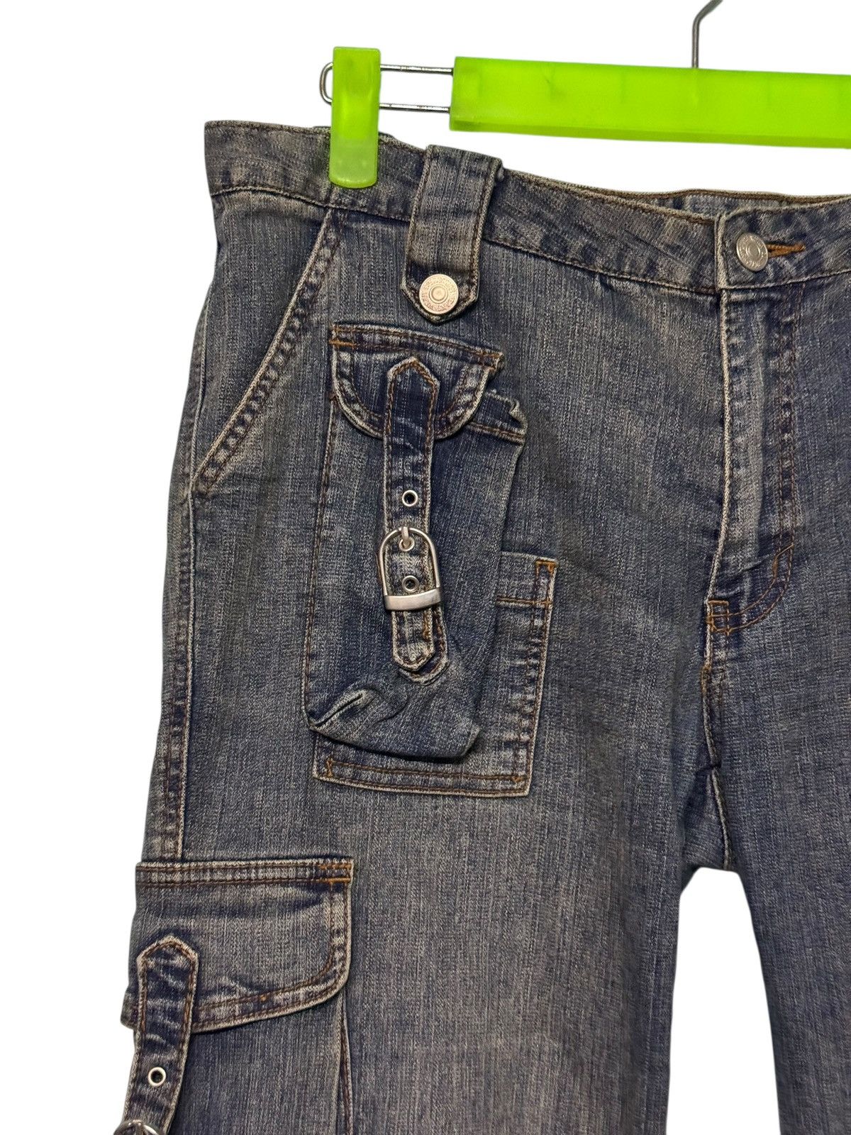 If Six Was Nine PUNK DESIGN FLARE MULTIPOCKET BONDAGE LGB STYLE VERY RARE Size US 34 / EU 50 - 8 Thumbnail