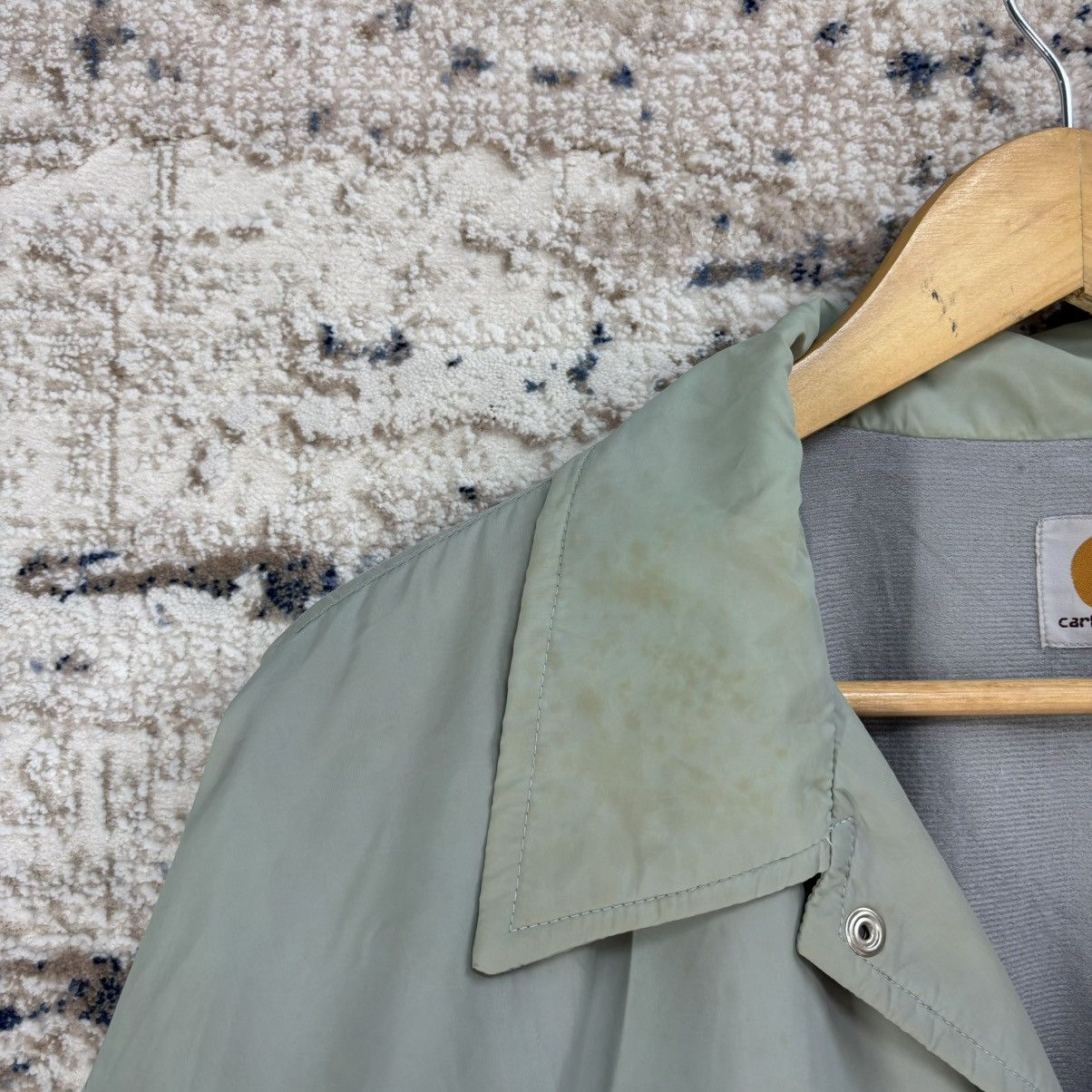 Carhartt × Vintage Very Rare 🔥Vintage Carhartt Nylon Coach Windbreaker Jacket Size US XL / EU 56 / 4 - 3 Thumbnail